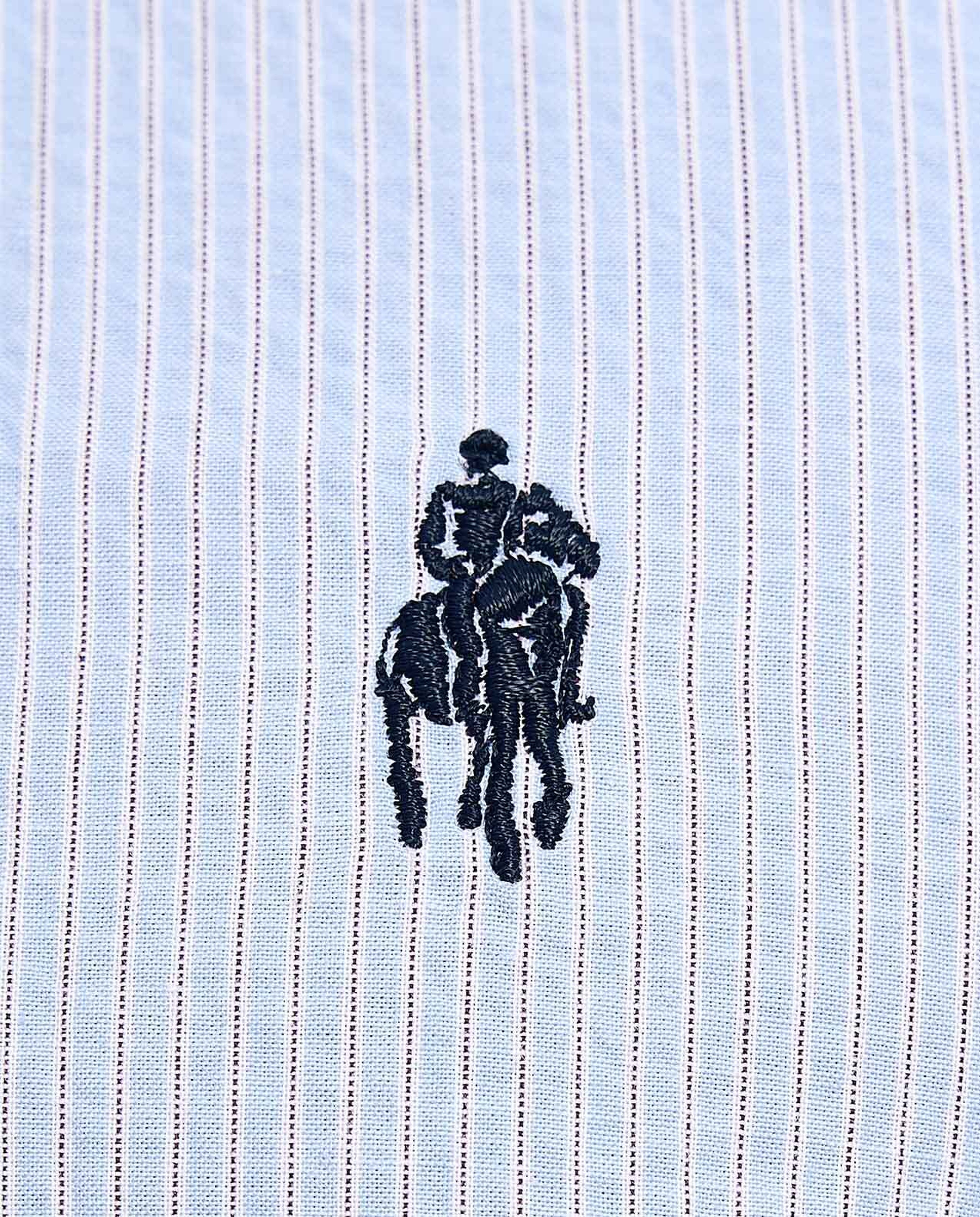 Striped Shirt with Classic Collar and Long Sleeves