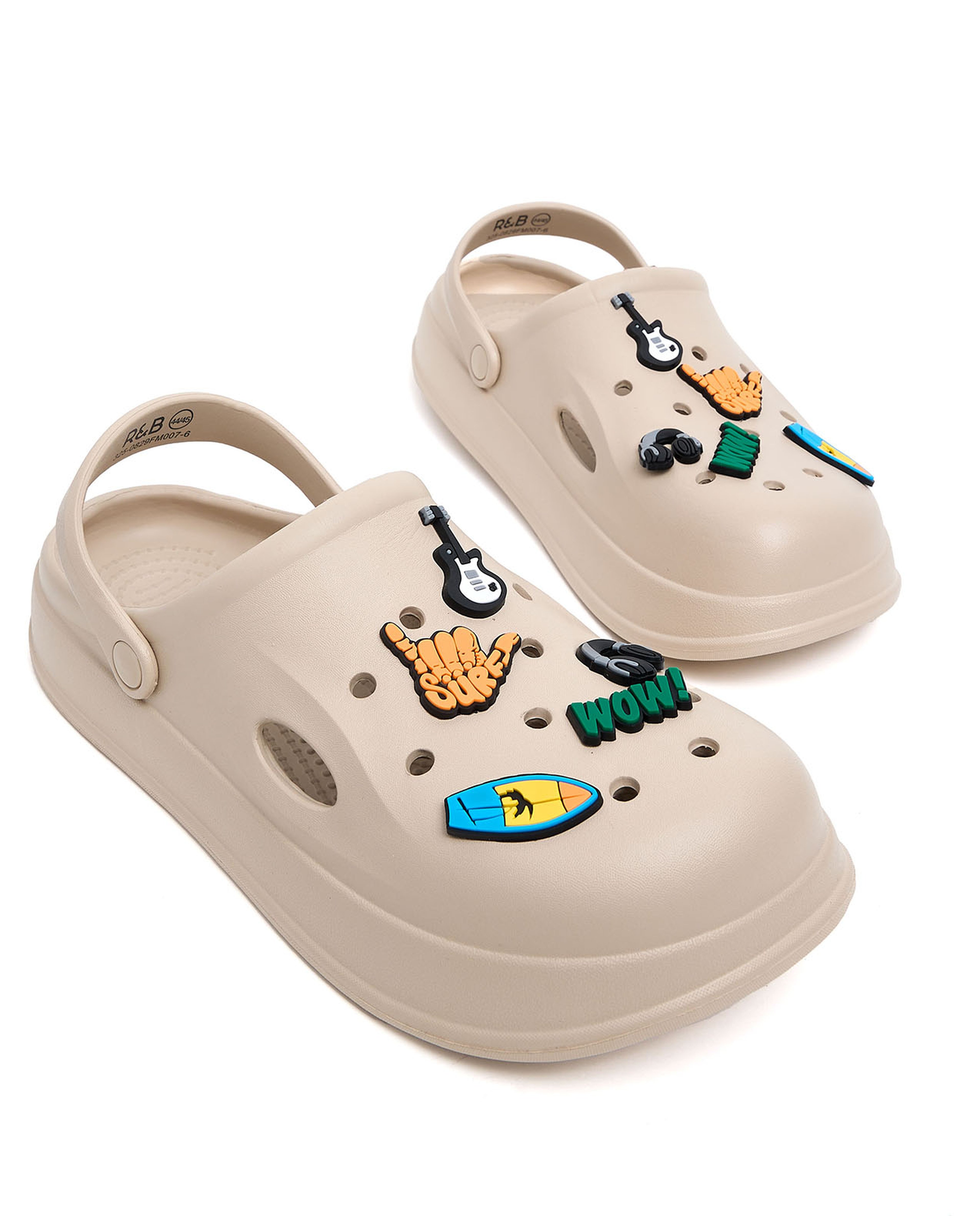 Charm Slingback Clogs
