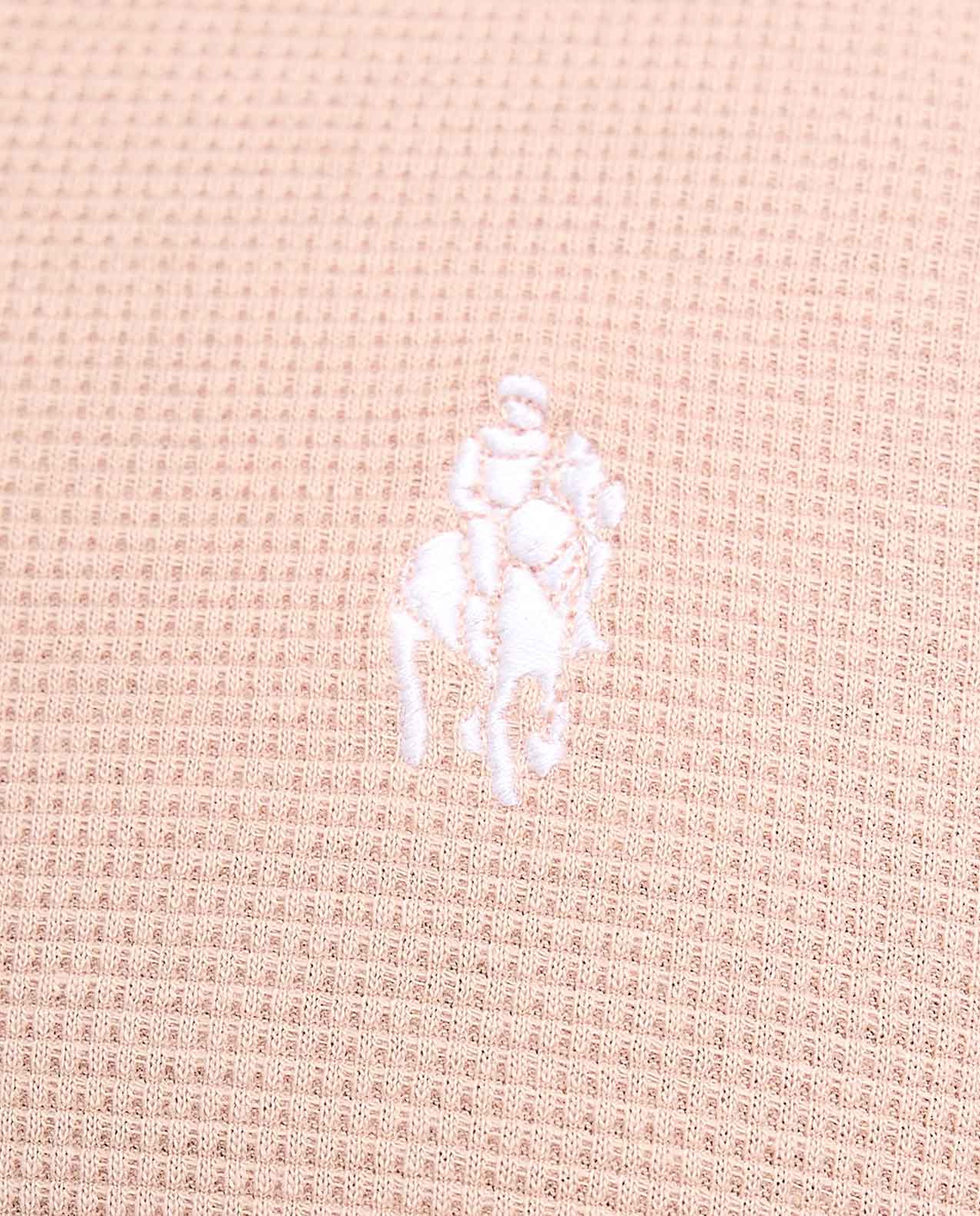 Logo Detail Polo T-Shirt with Short Sleeves