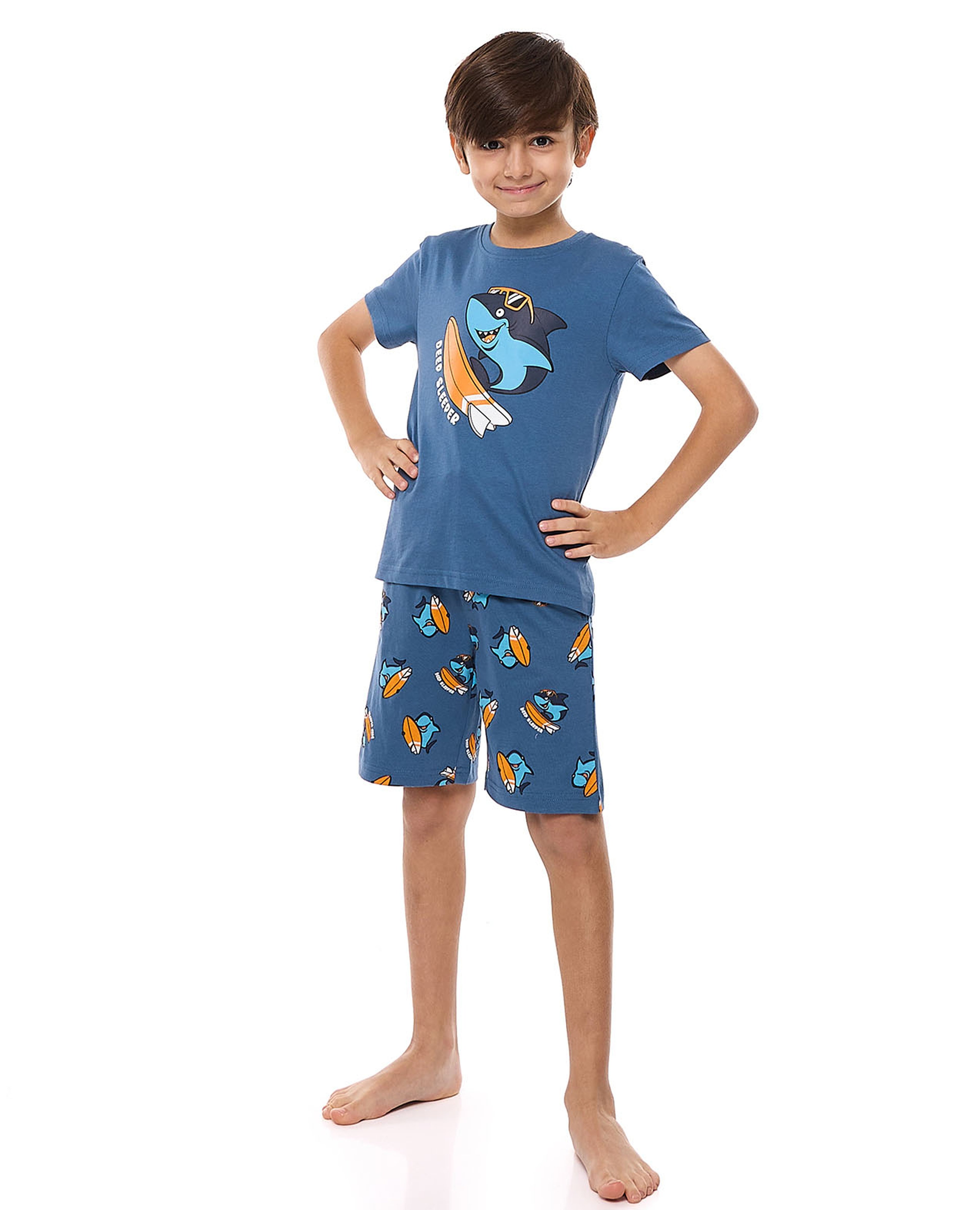 Printed Shorty Pyjama Set