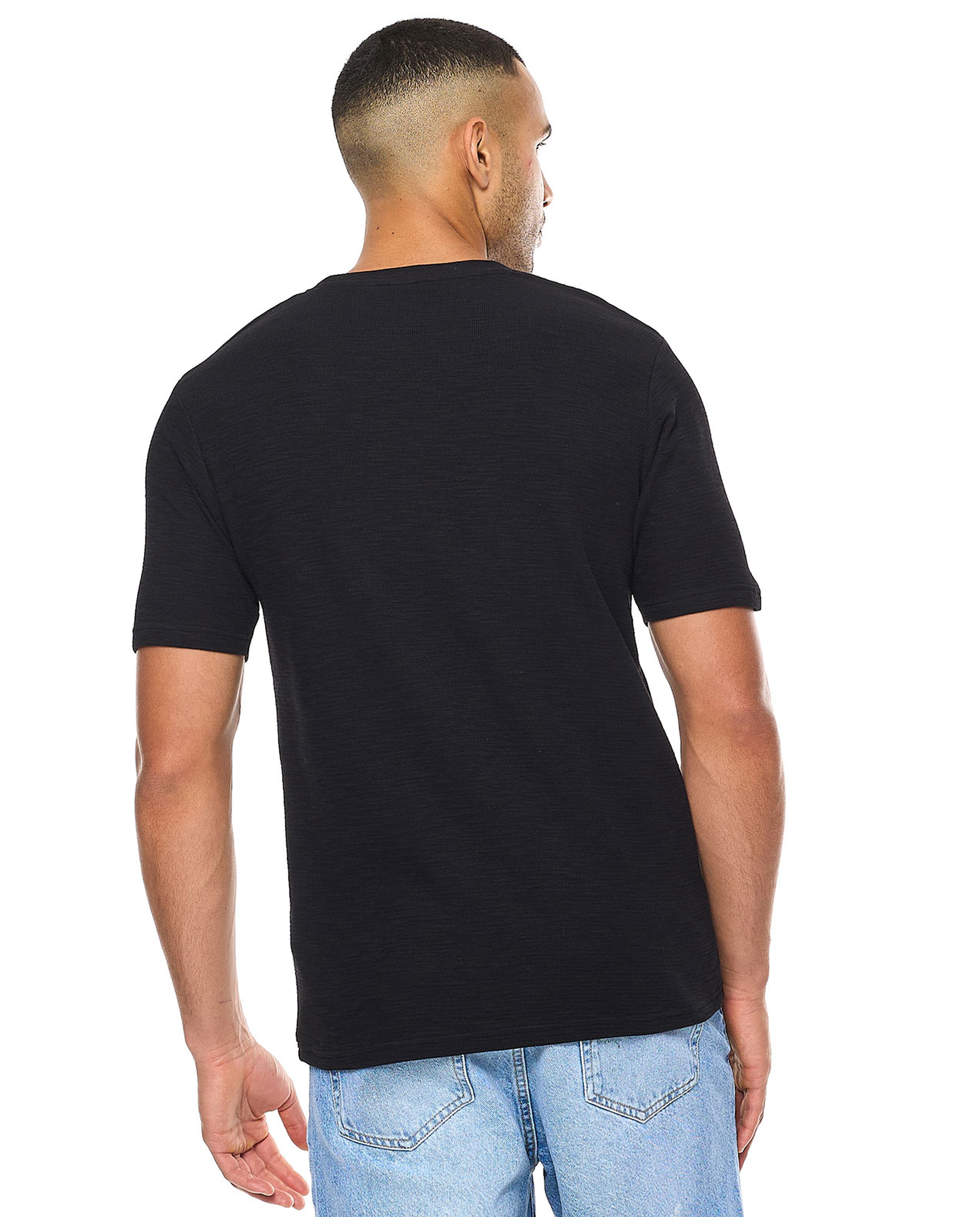 Printed T-Shirt with Crew Neck and Short Sleeves