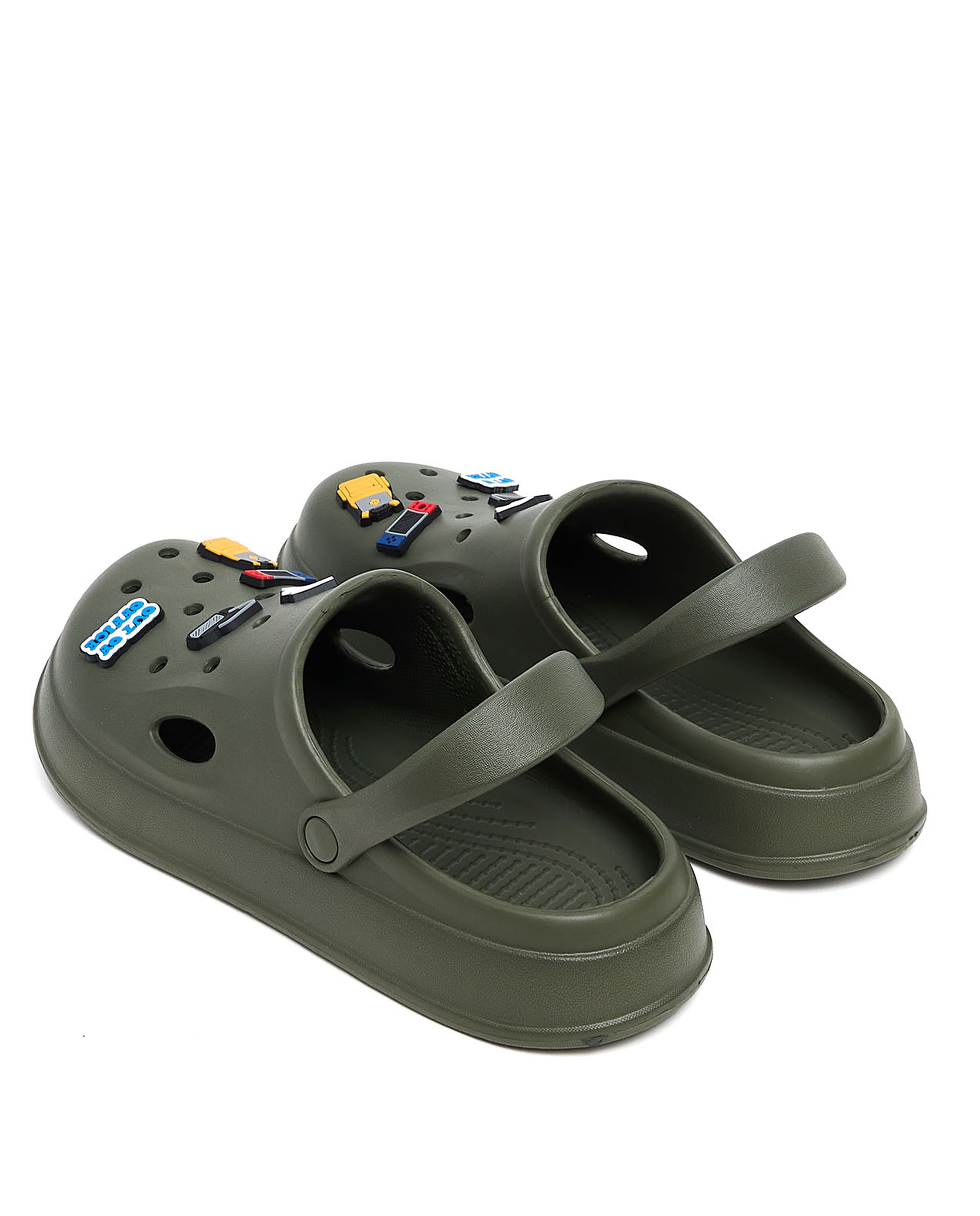 Charm Slingback Clogs