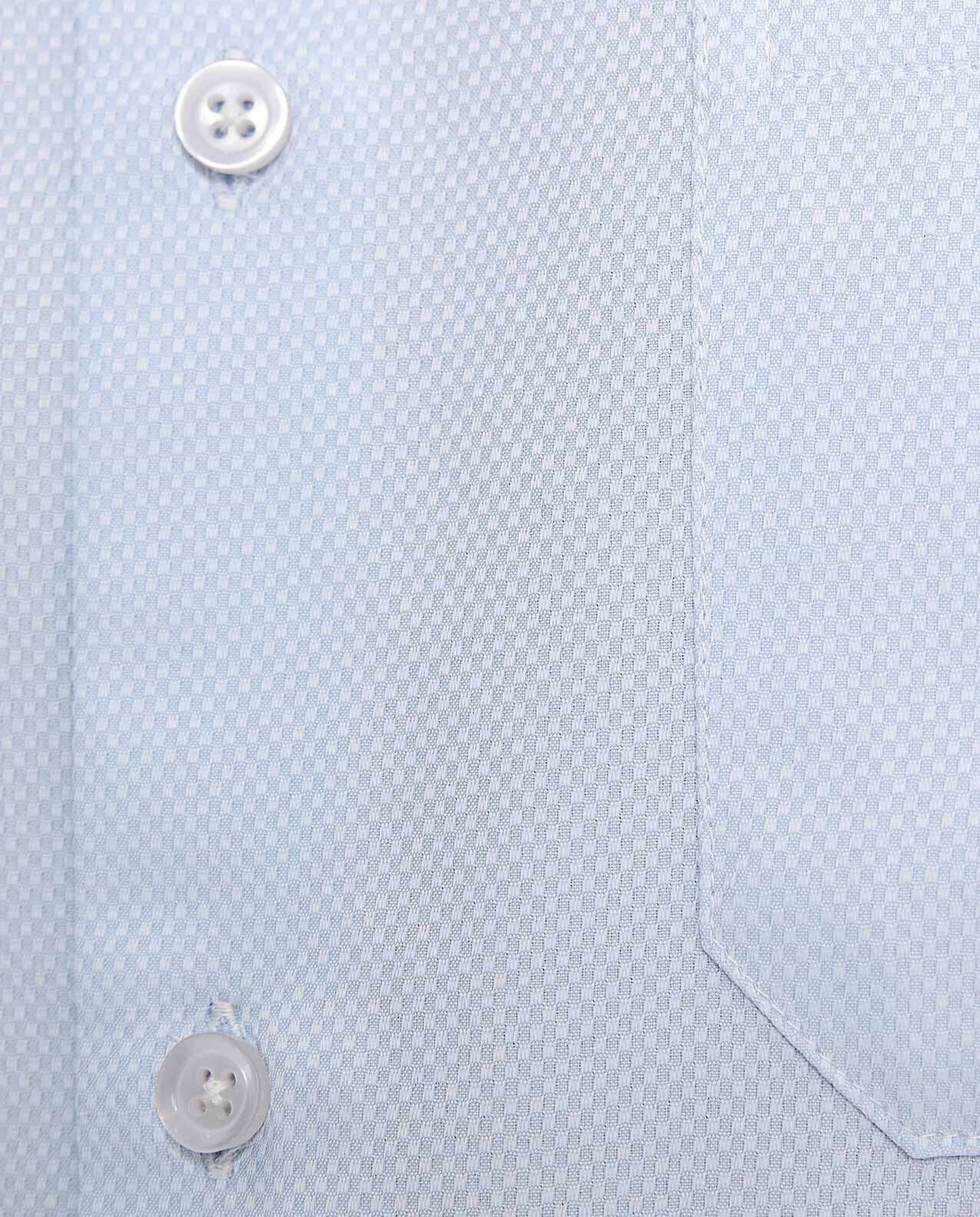 Textured Shirt with Button-Down Collar and Short Sleeves