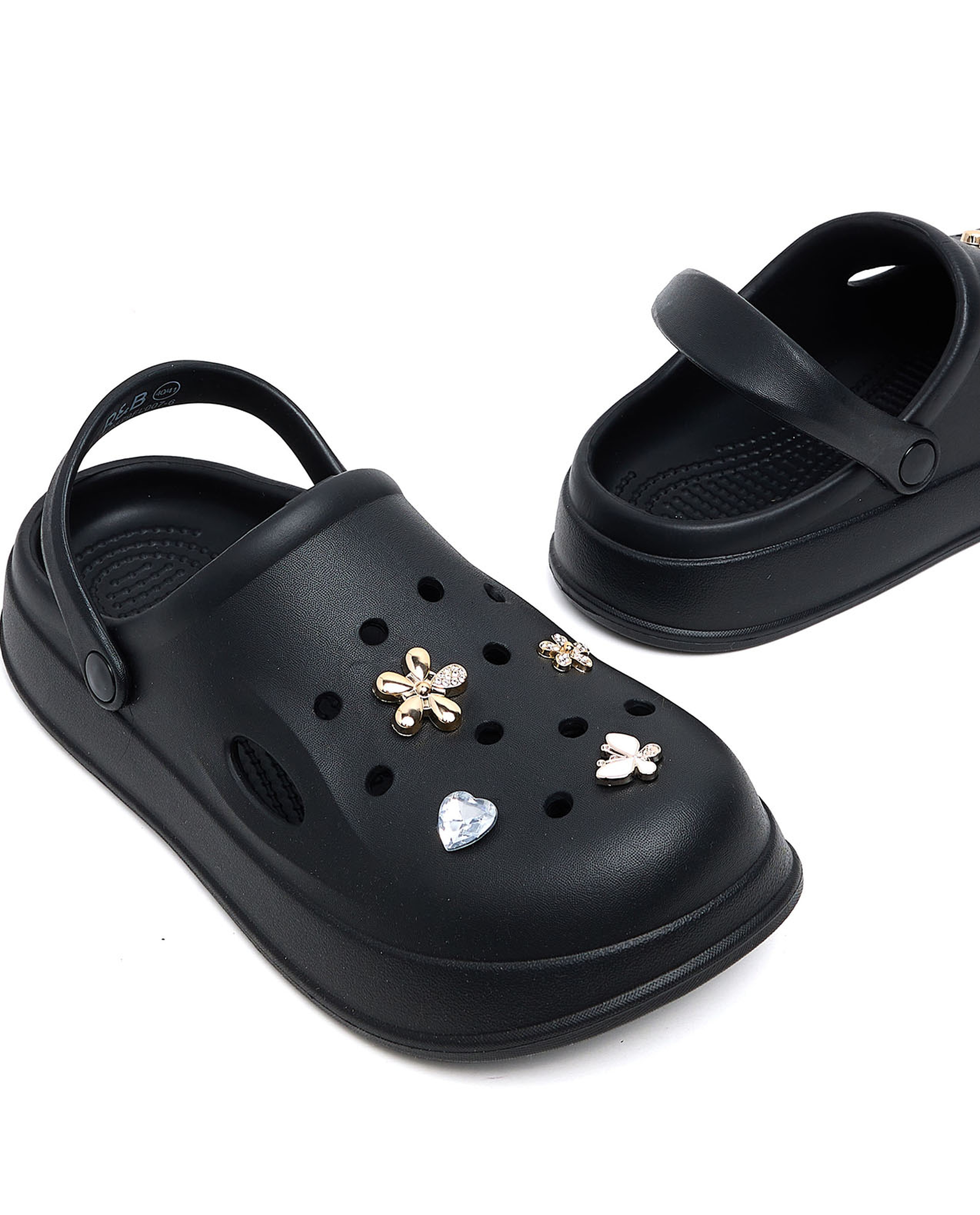 Charm Slingback Clogs