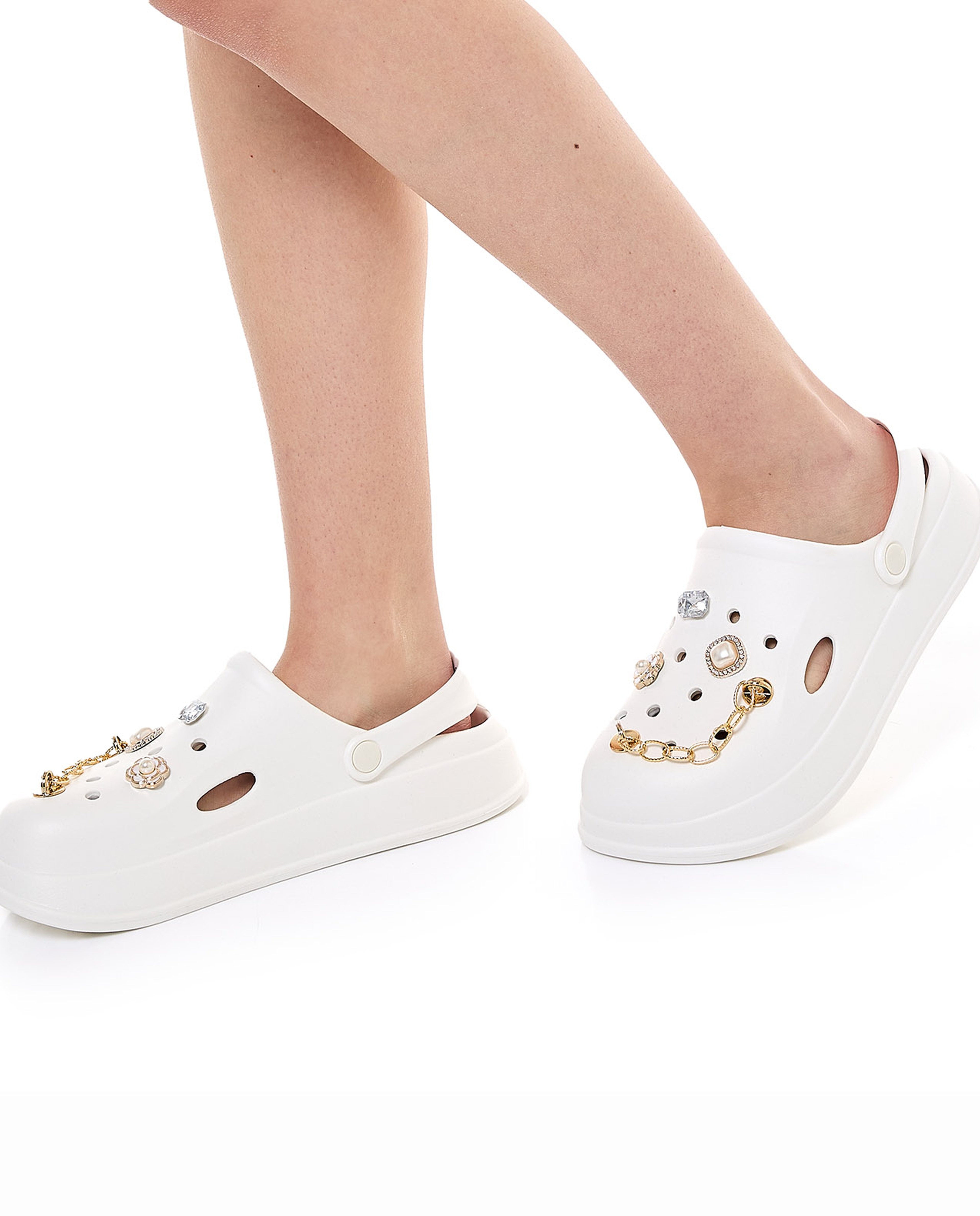 Charm Slingback Clogs