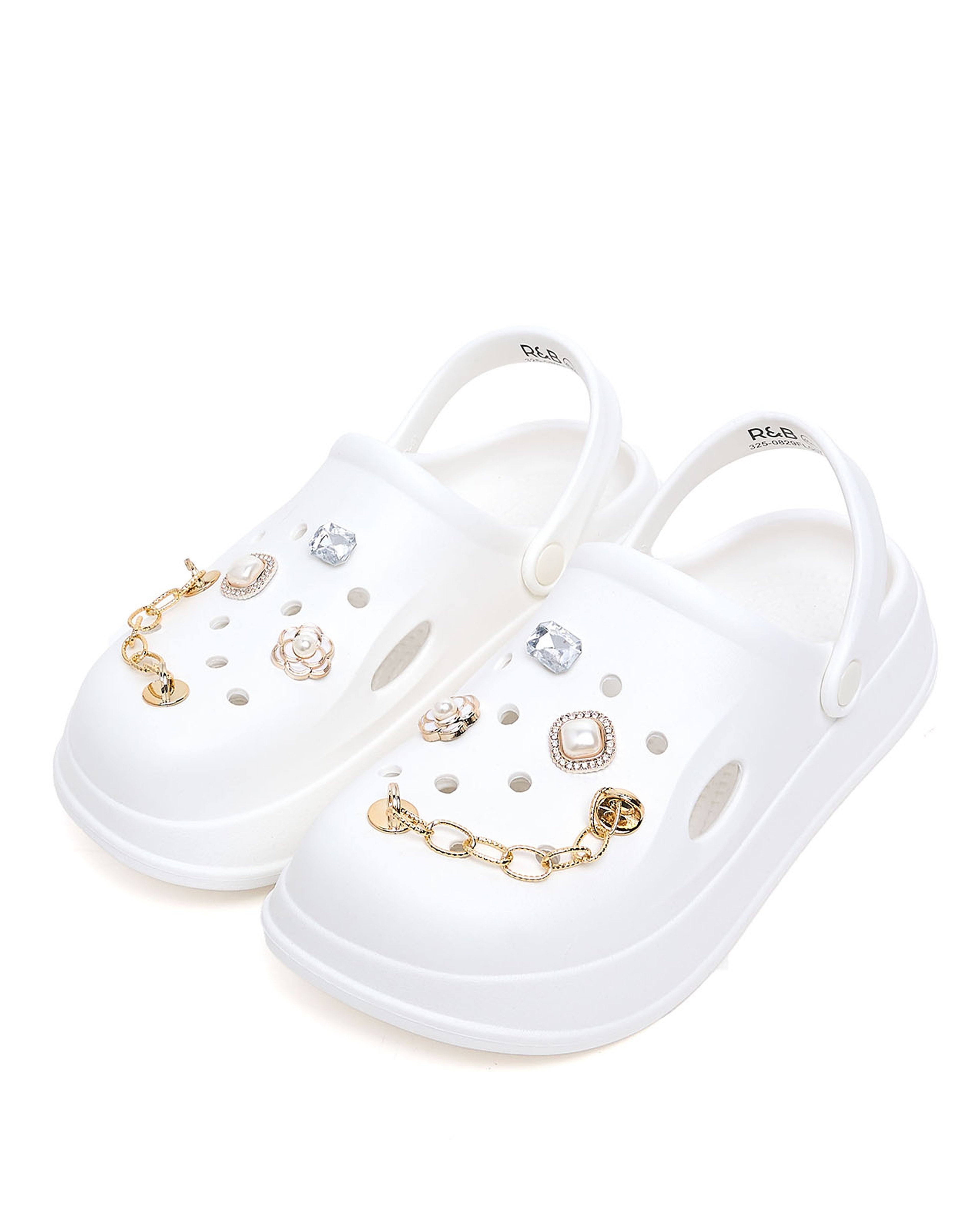 Charm Slingback Clogs
