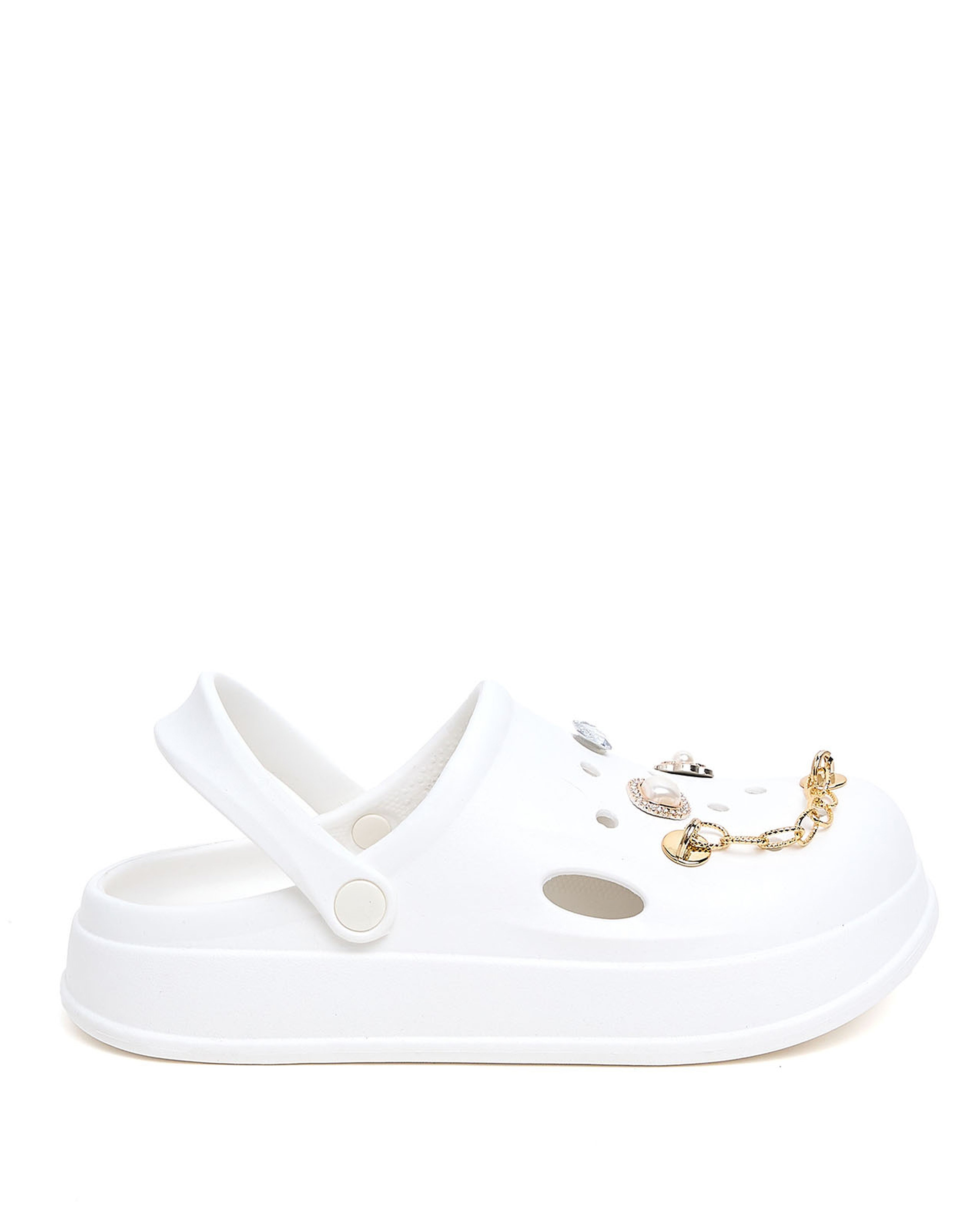 Charm Slingback Clogs