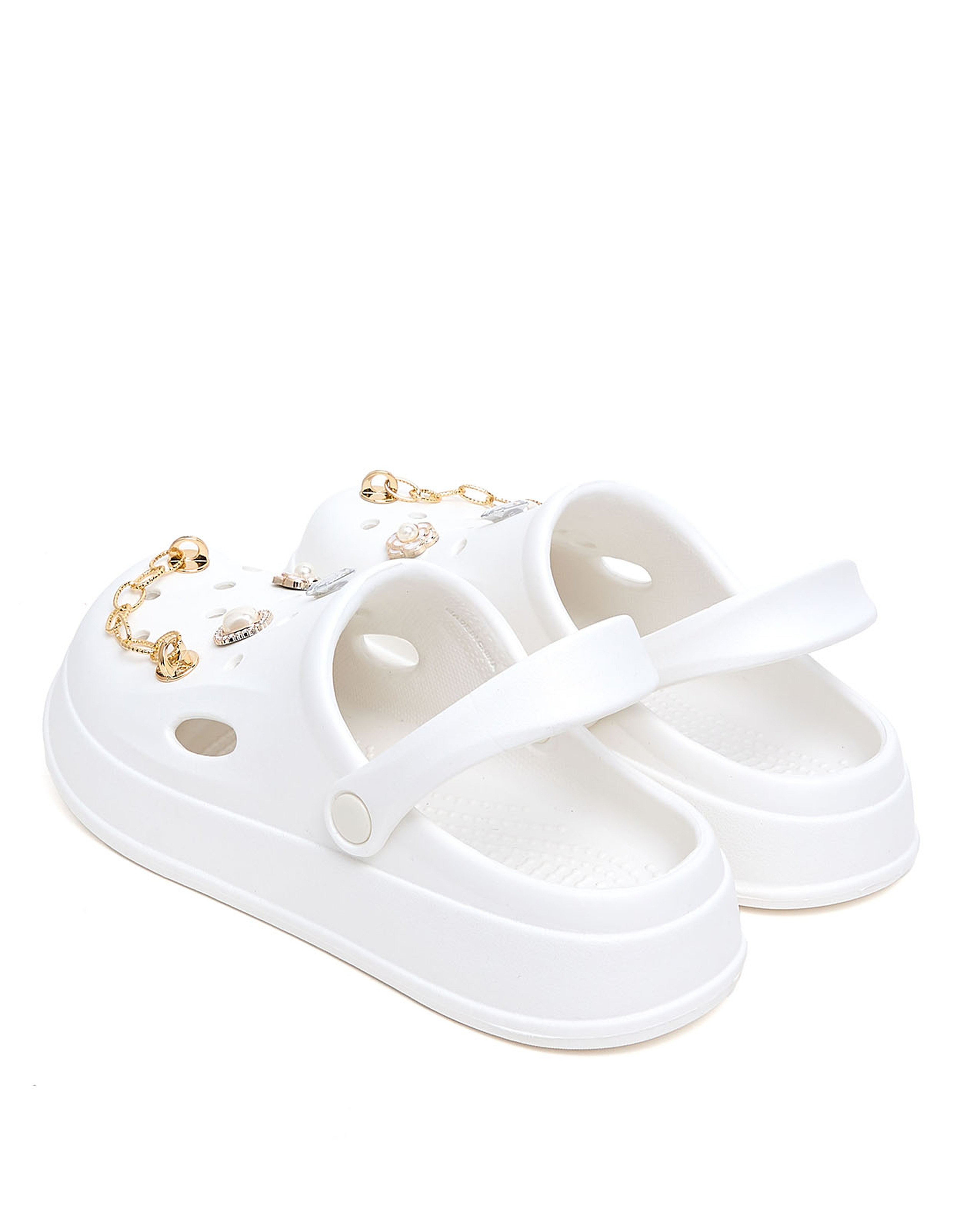 Charm Slingback Clogs