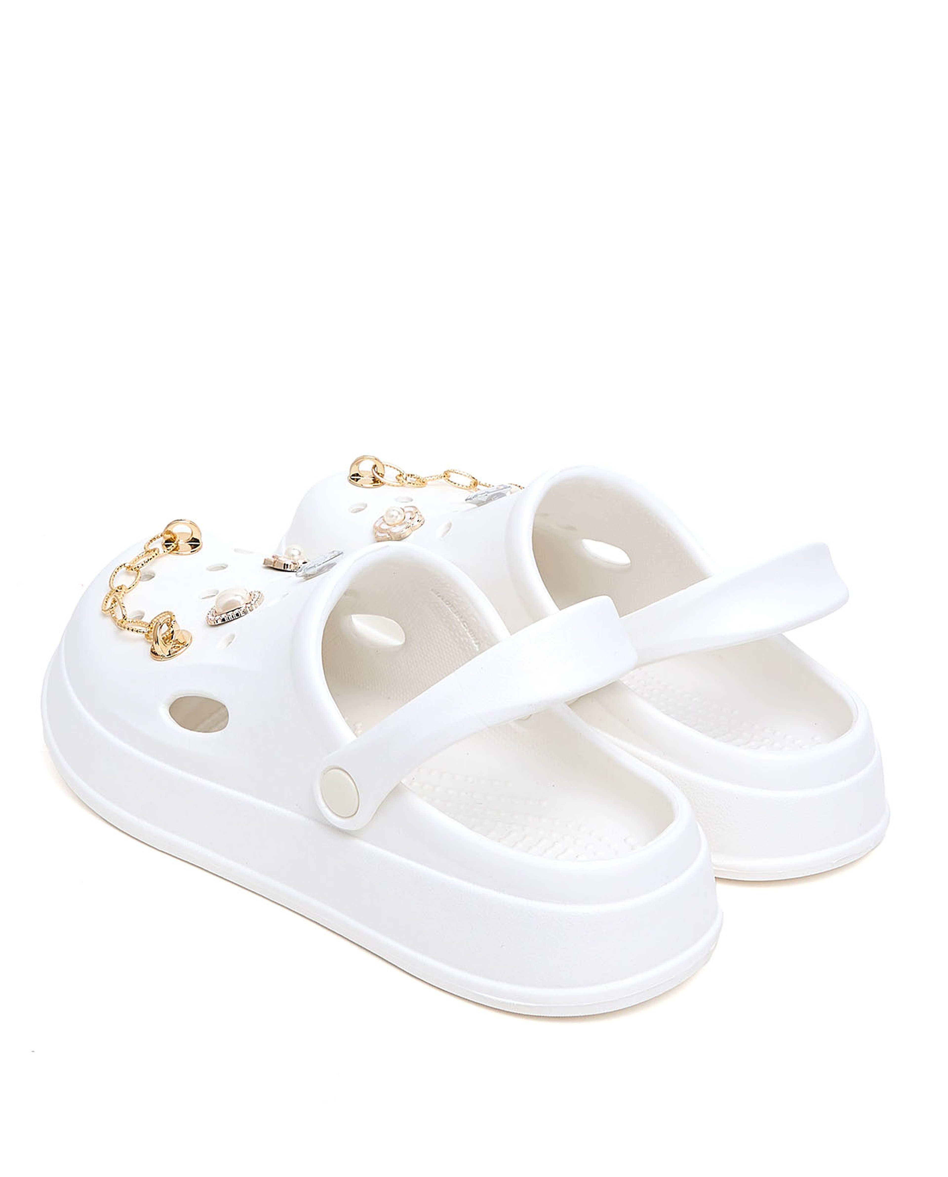 Charm Slingback Clogs
