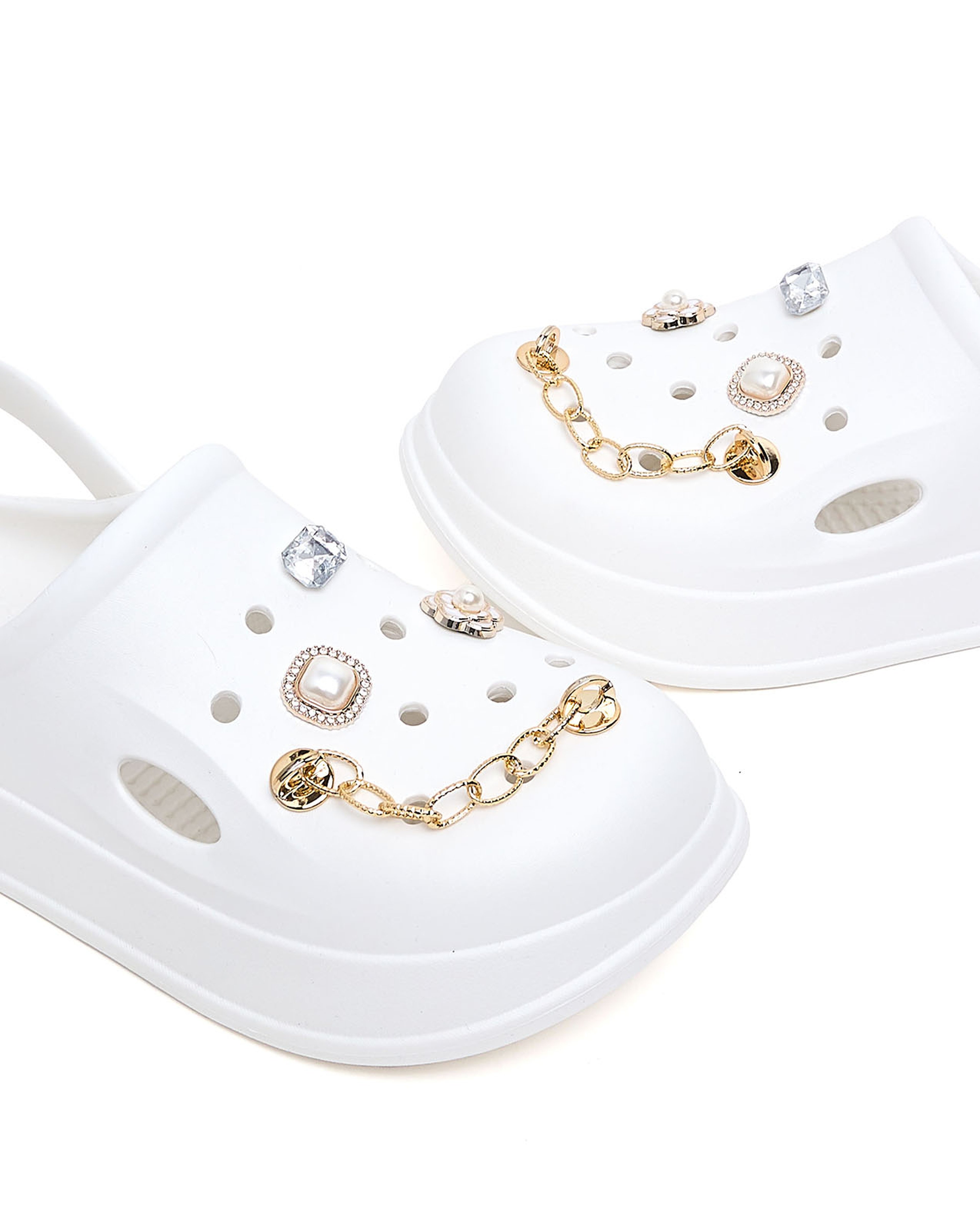 Charm Slingback Clogs