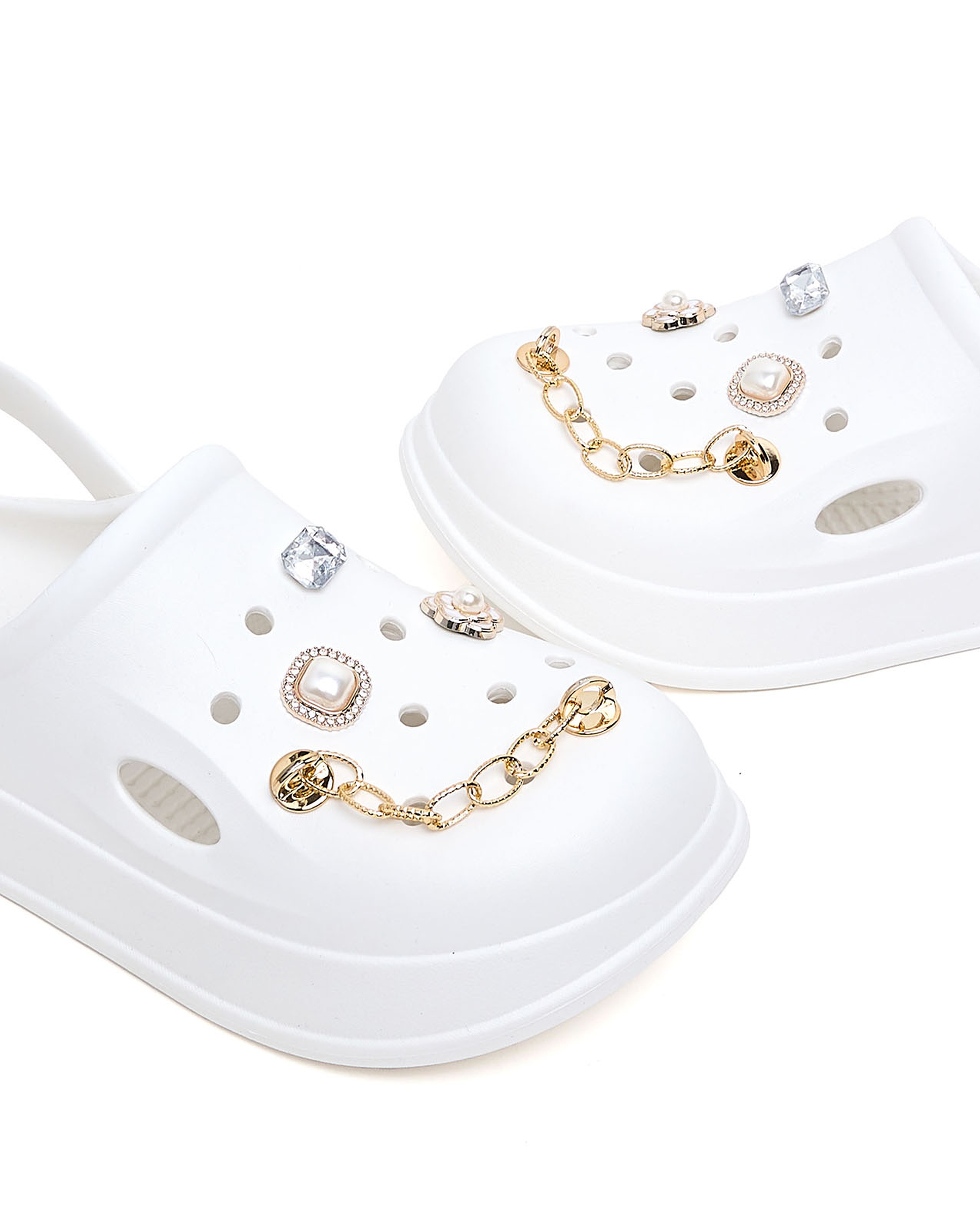 Charm Slingback Clogs