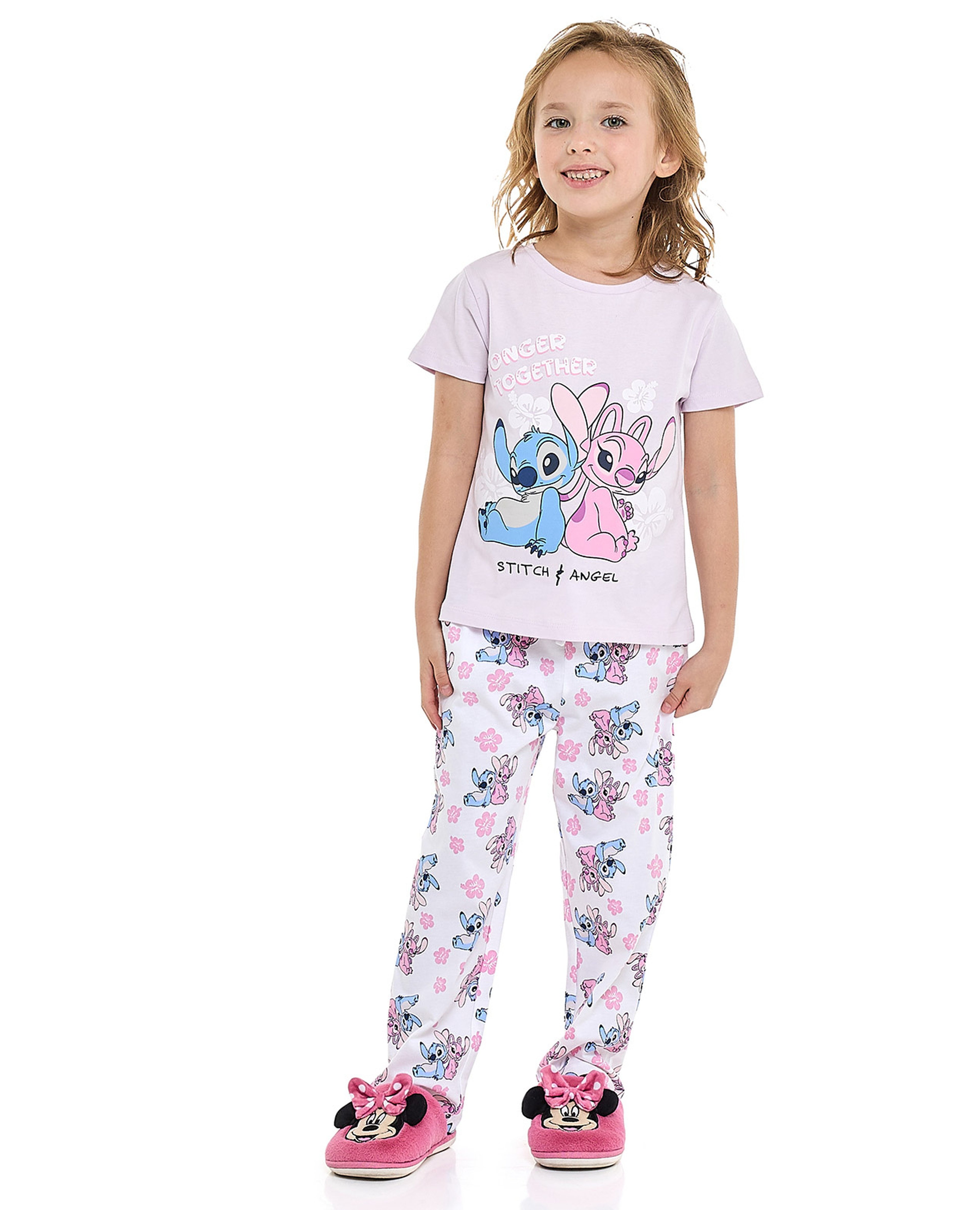 Stitch & Angel Printed Pyjama Set