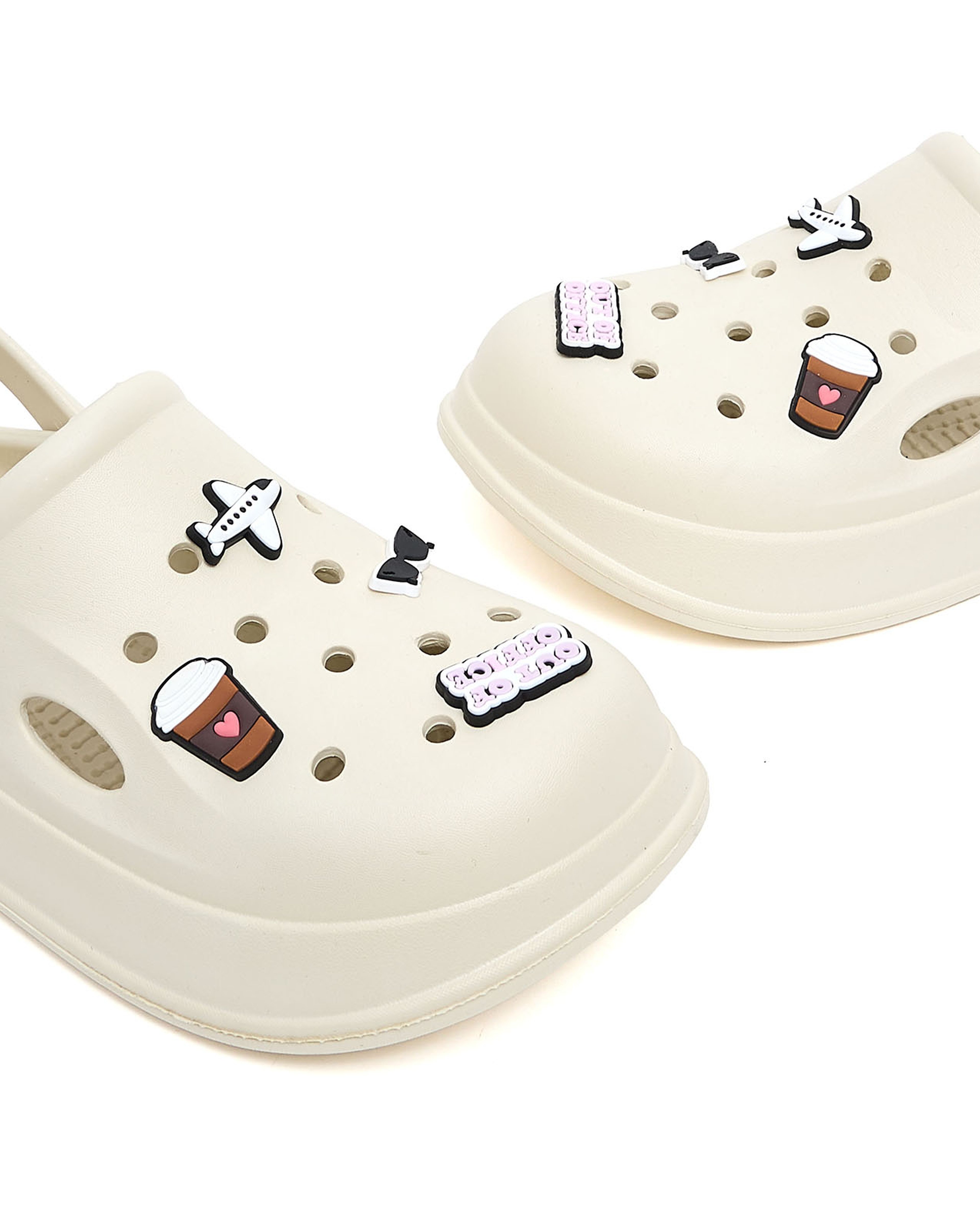 Charm Slingback Clogs