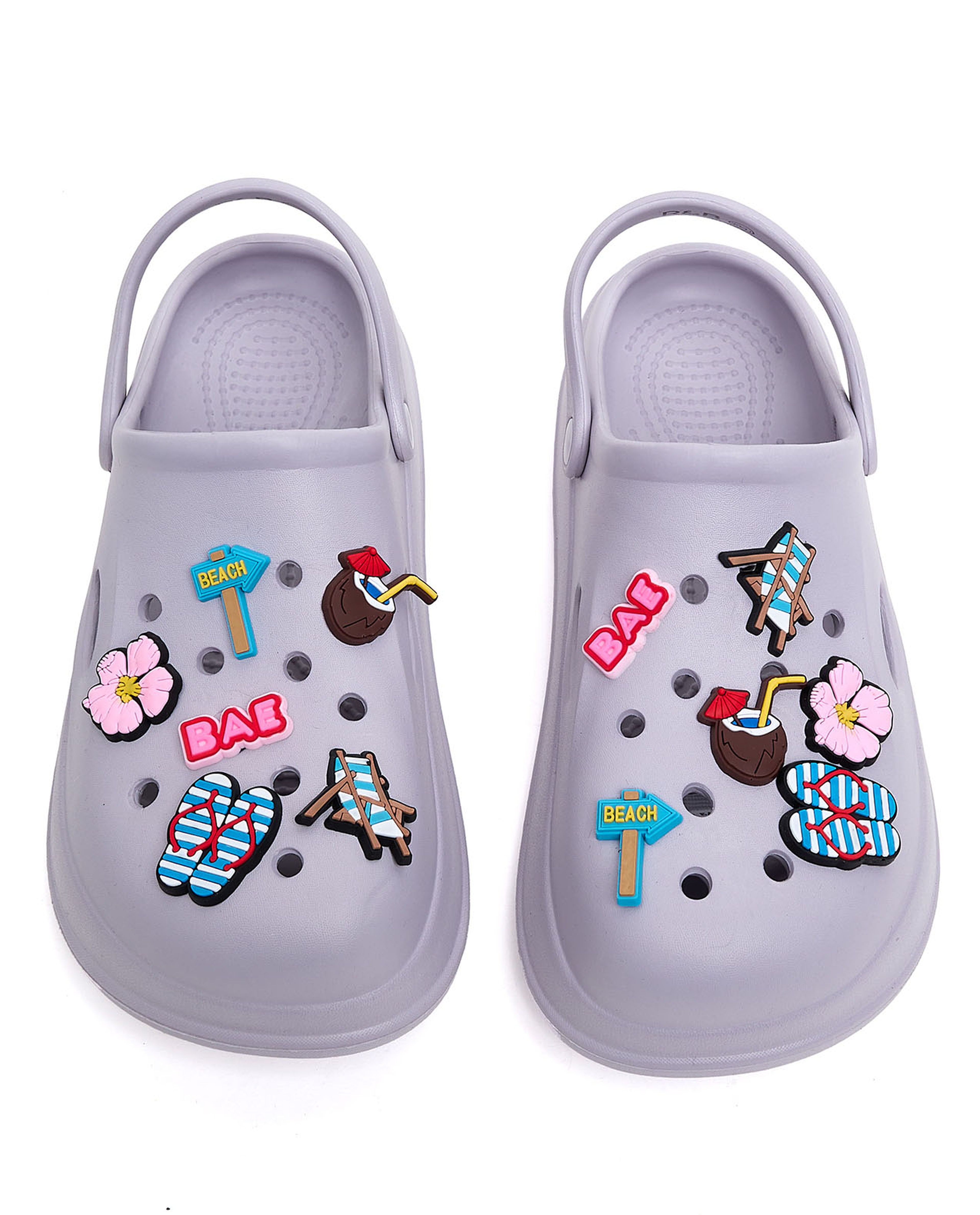 Charm Slingback Clogs