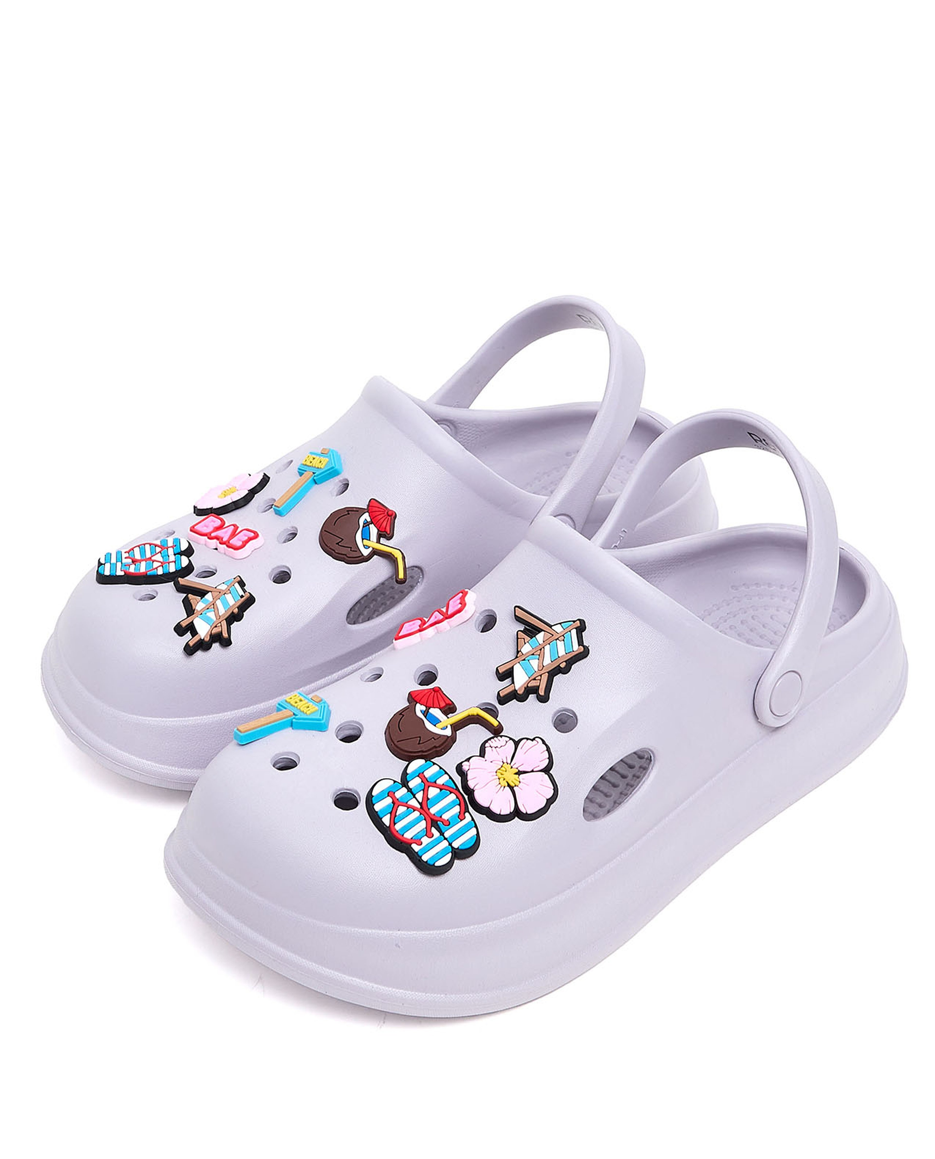 Charm Slingback Clogs