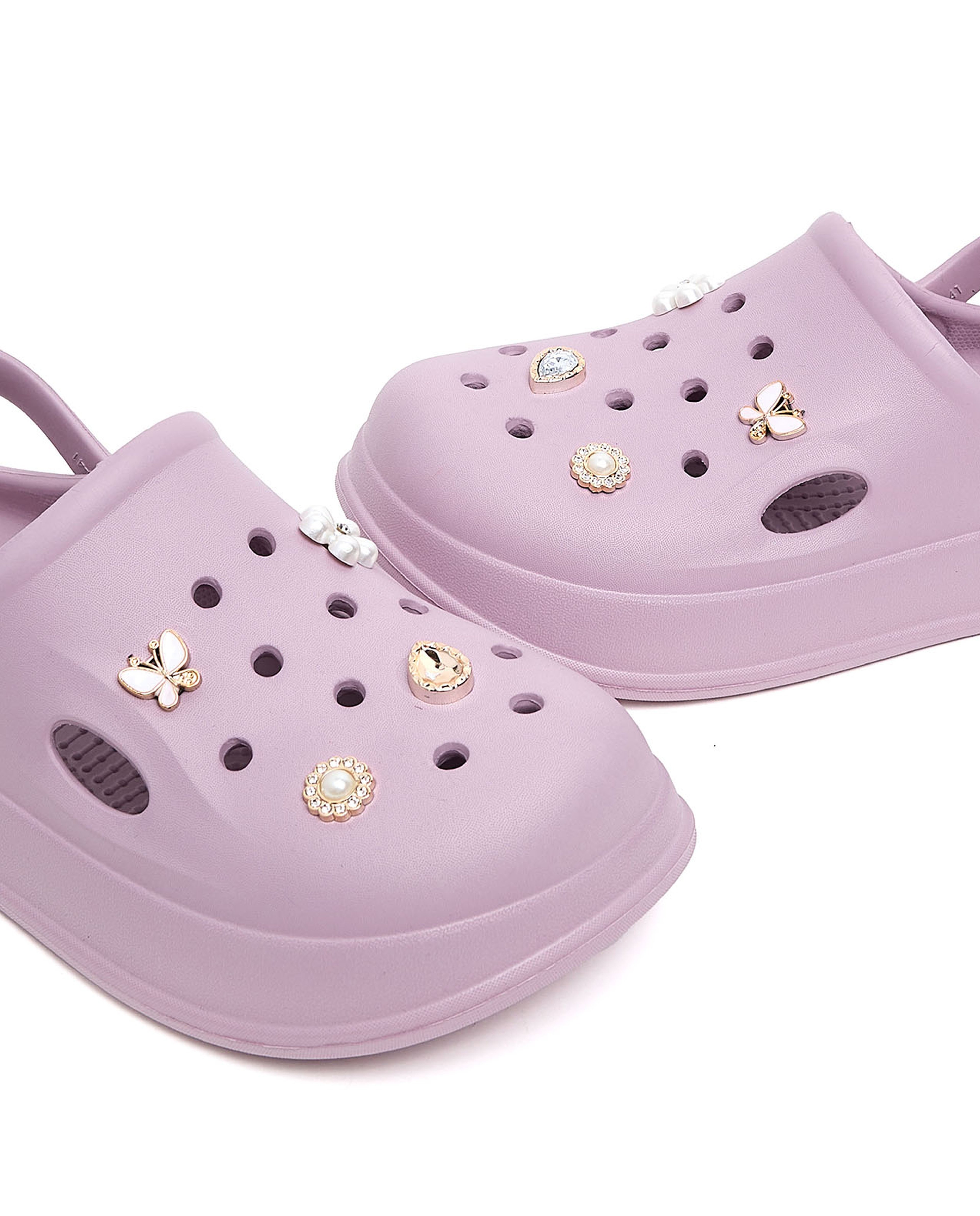 Charm Slingback Clogs