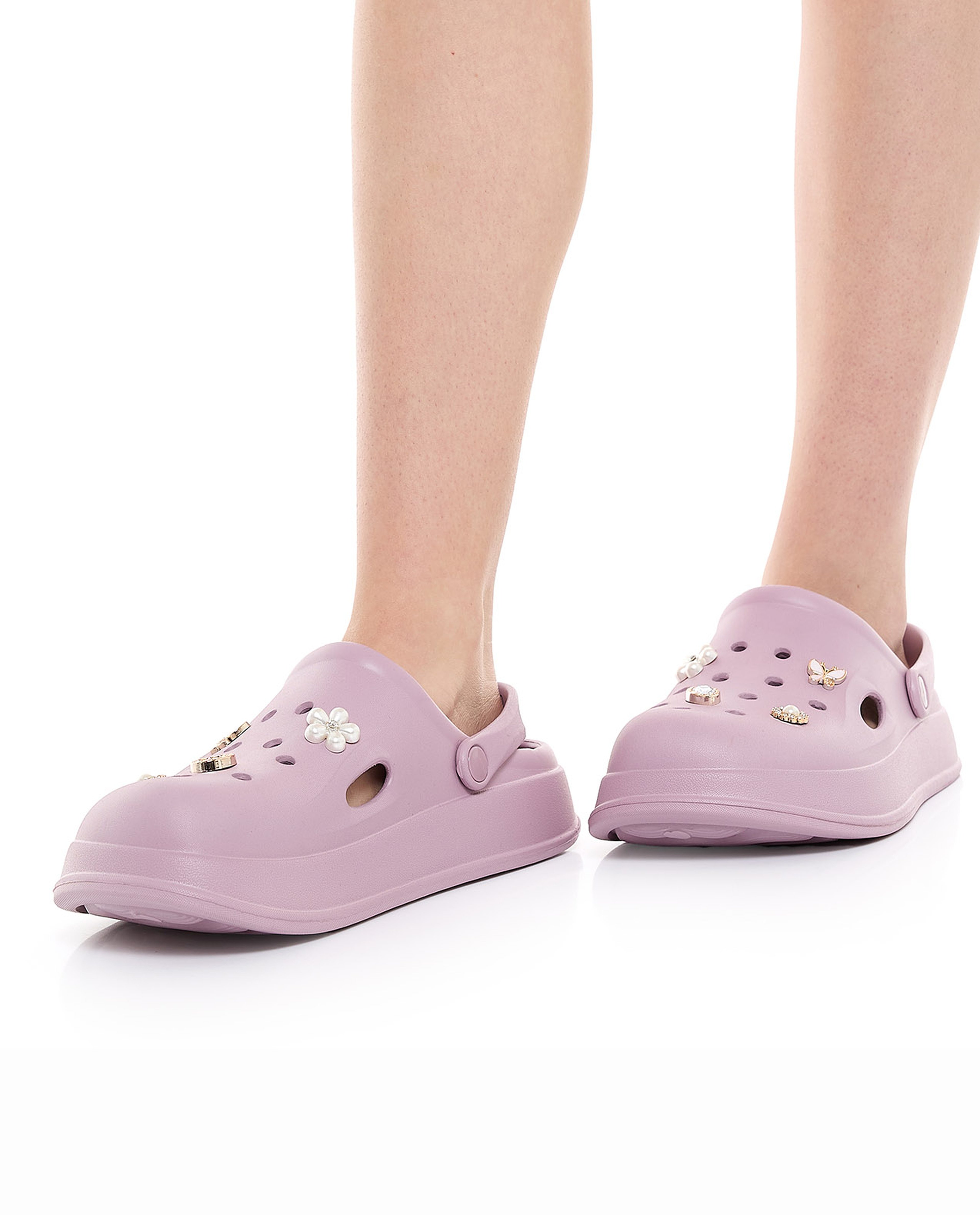 Charm Slingback Clogs