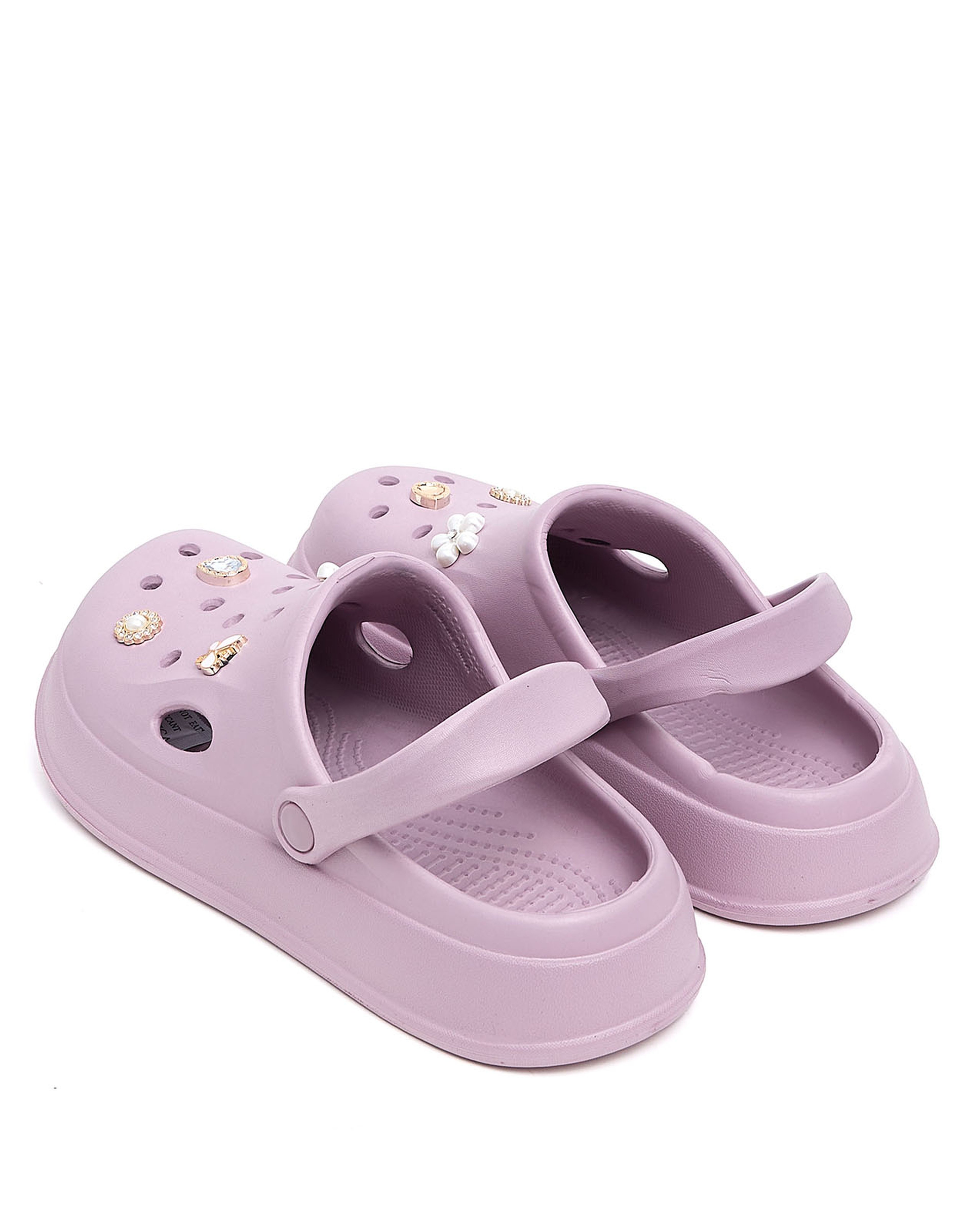 Charm Slingback Clogs