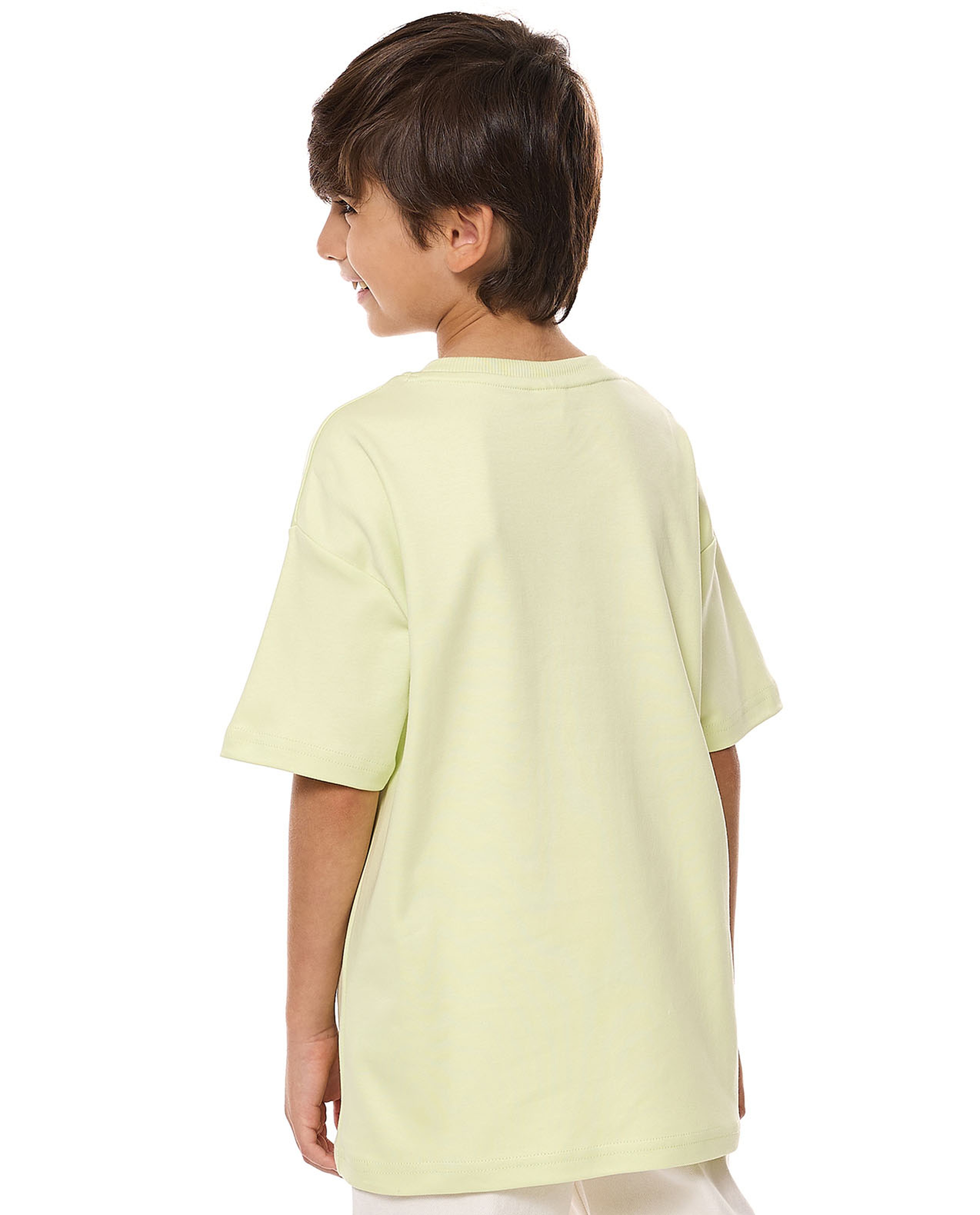 Sonic Printed T-Shirt with Crew Neck and Short Sleeves