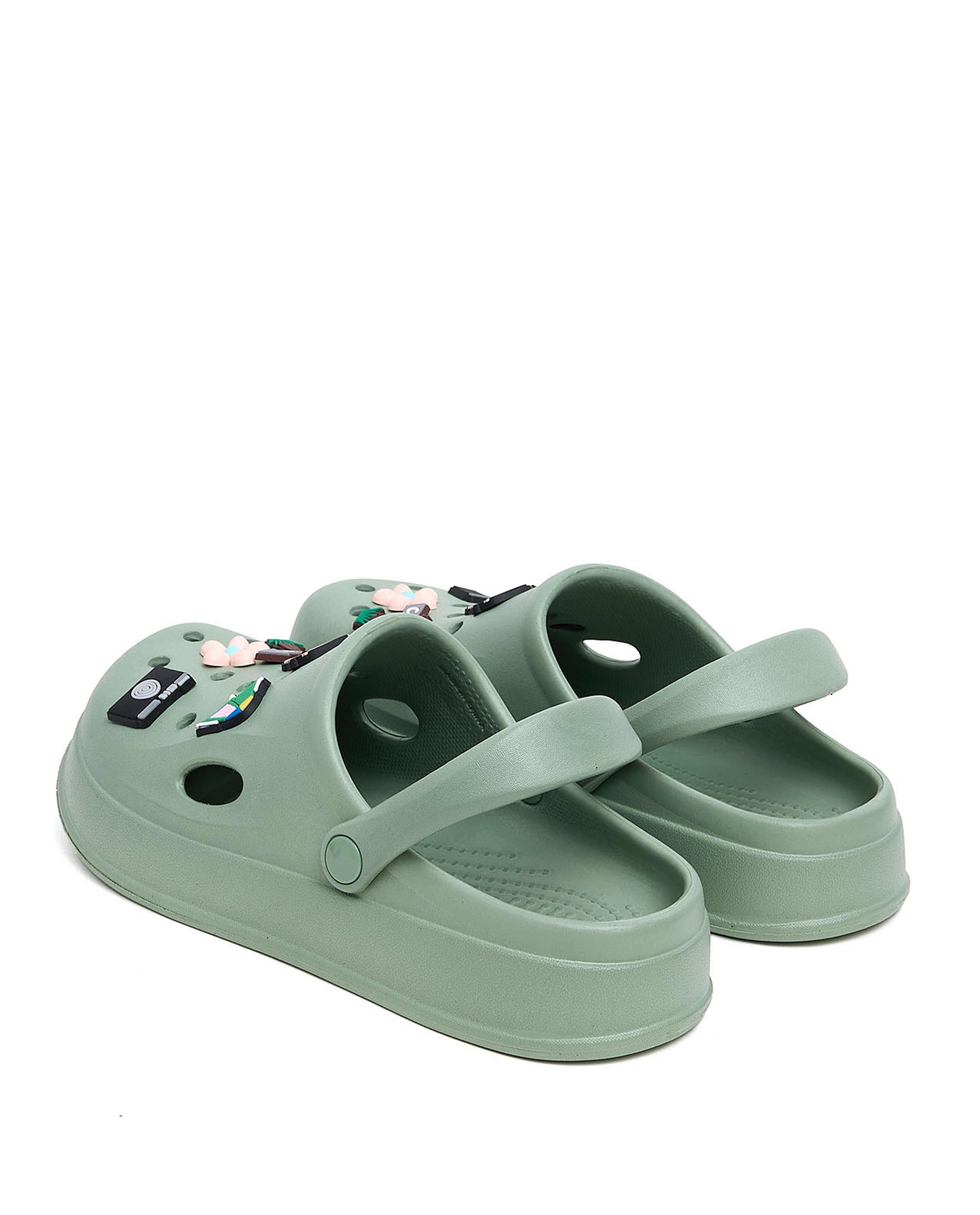 Charm Slingback Clogs