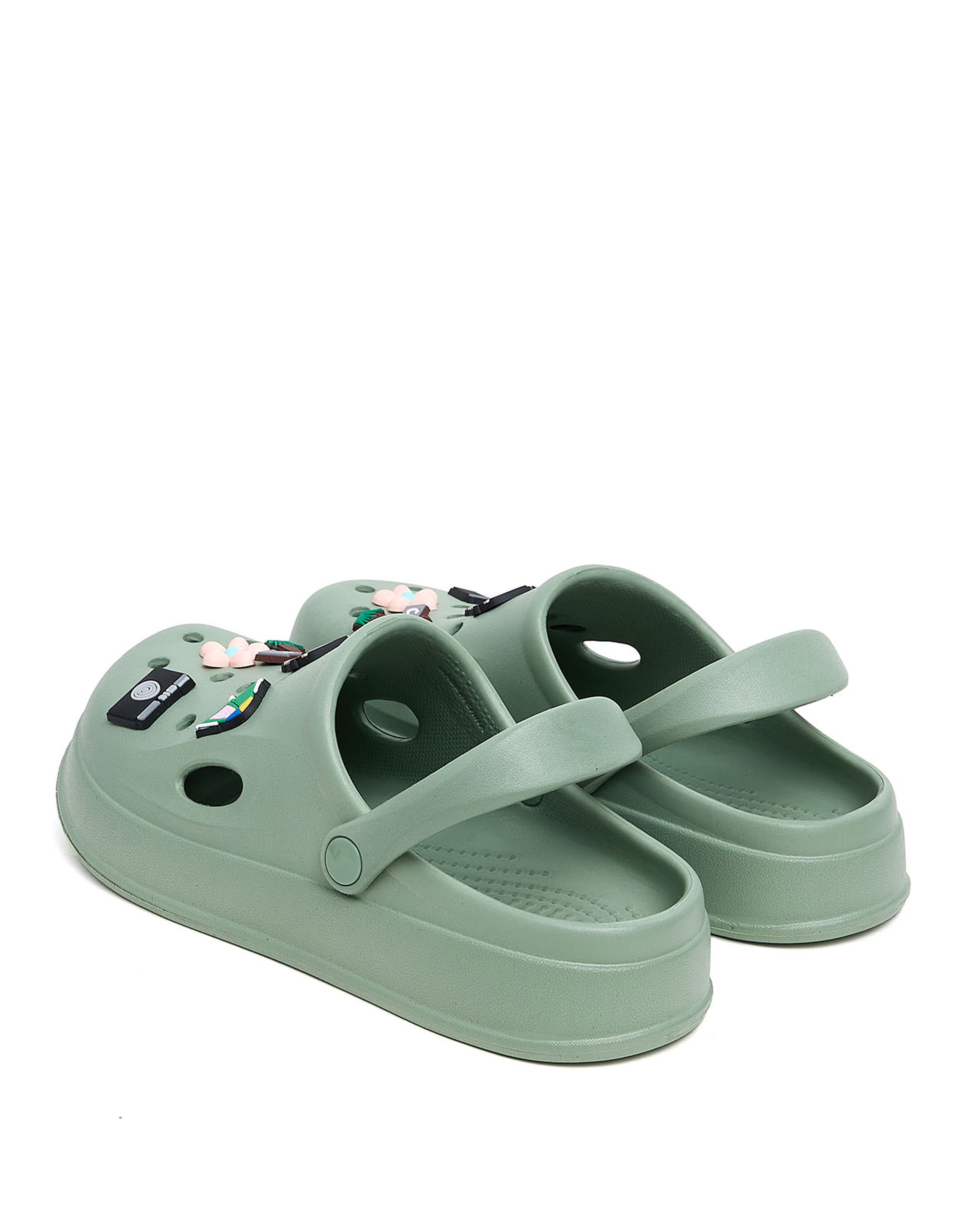 Charm Slingback Clogs