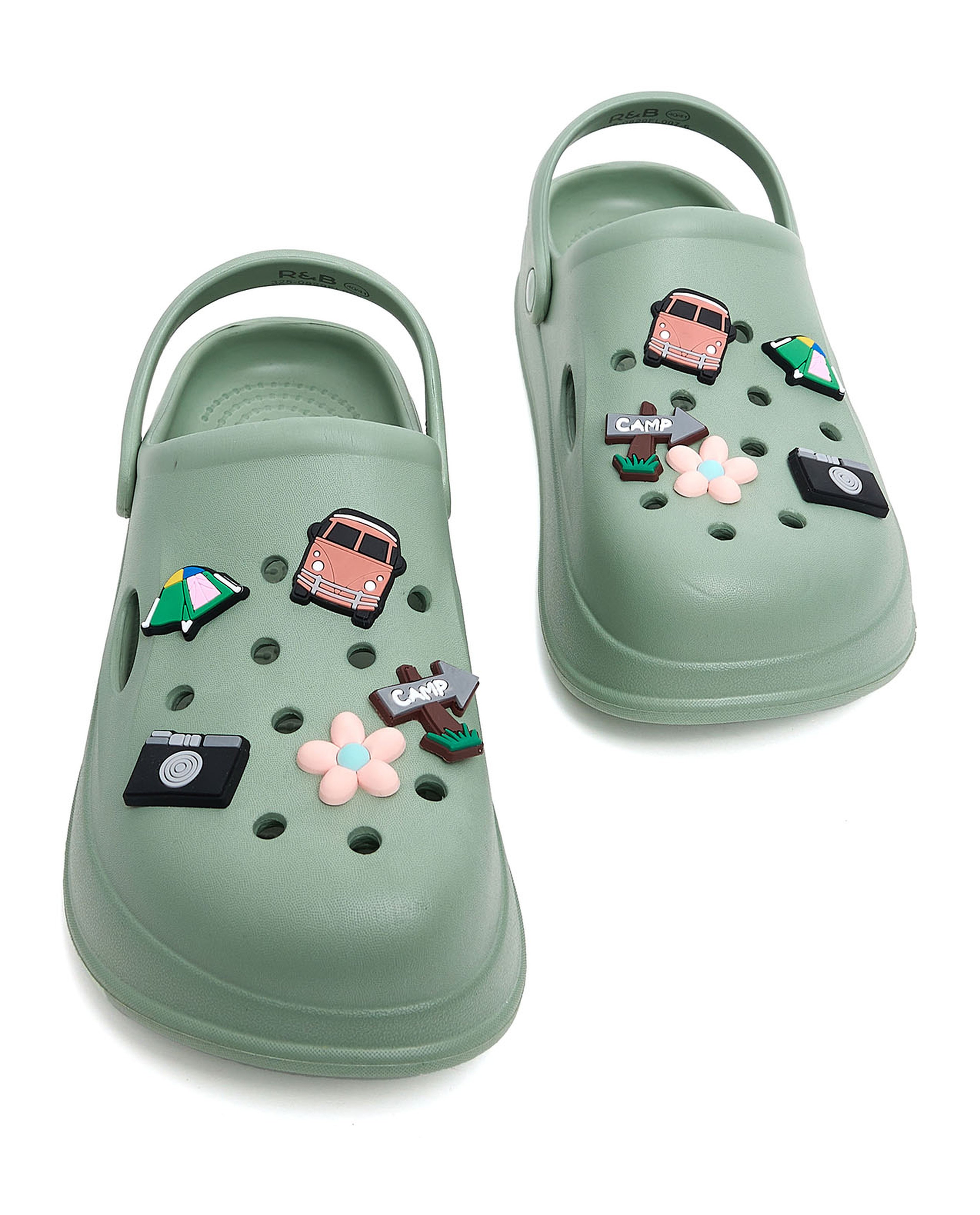 Charm Slingback Clogs