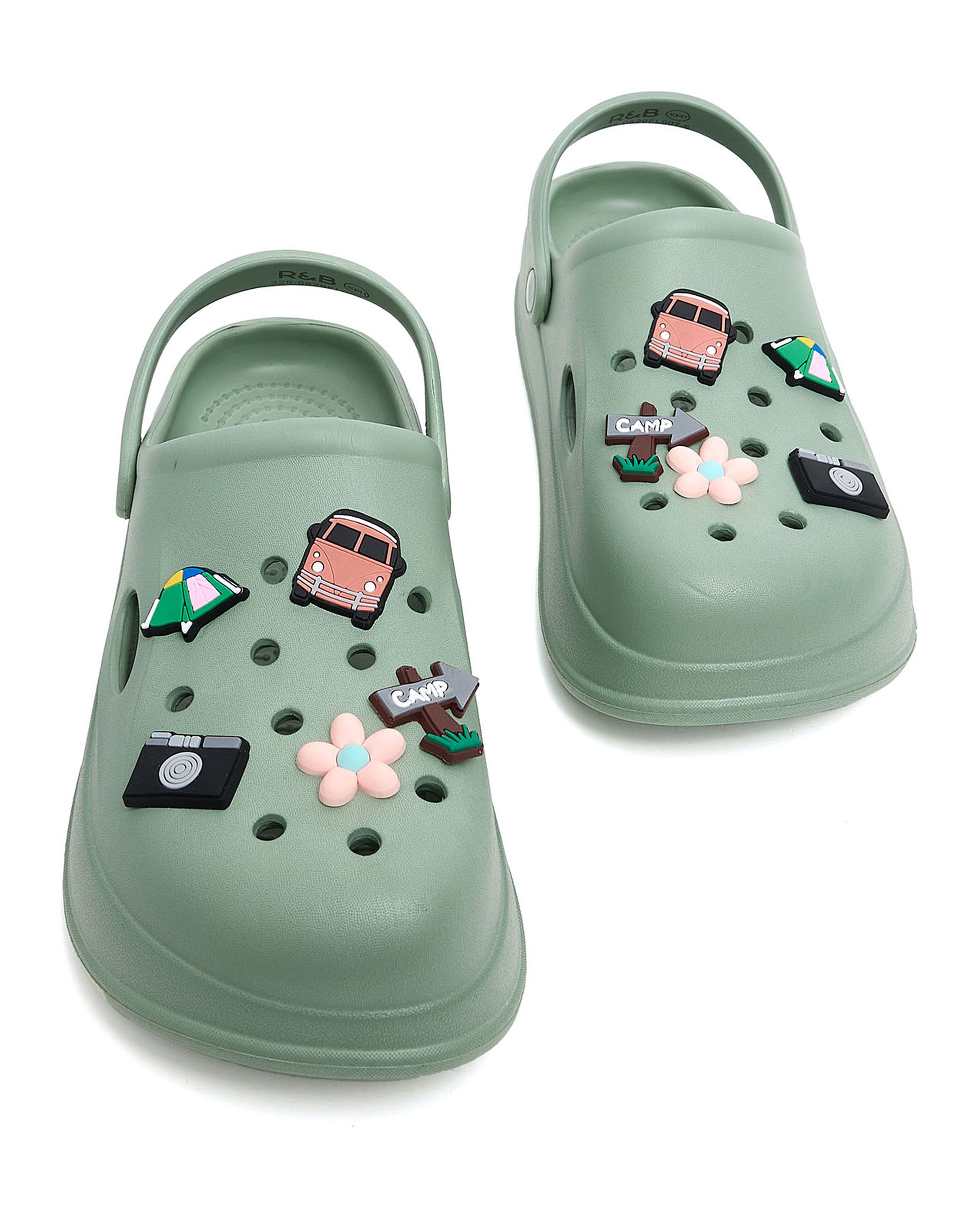 Charm Slingback Clogs