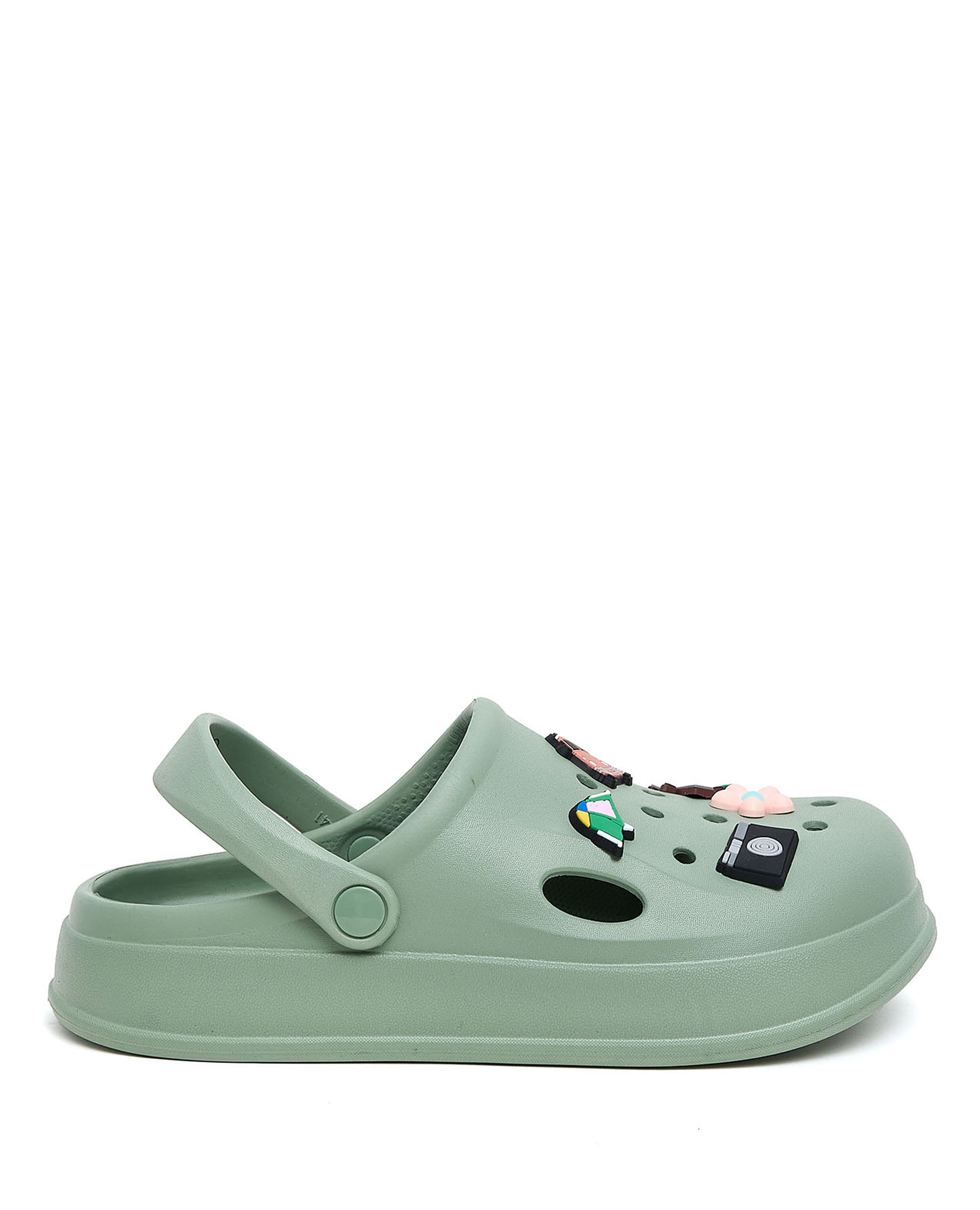 Charm Slingback Clogs