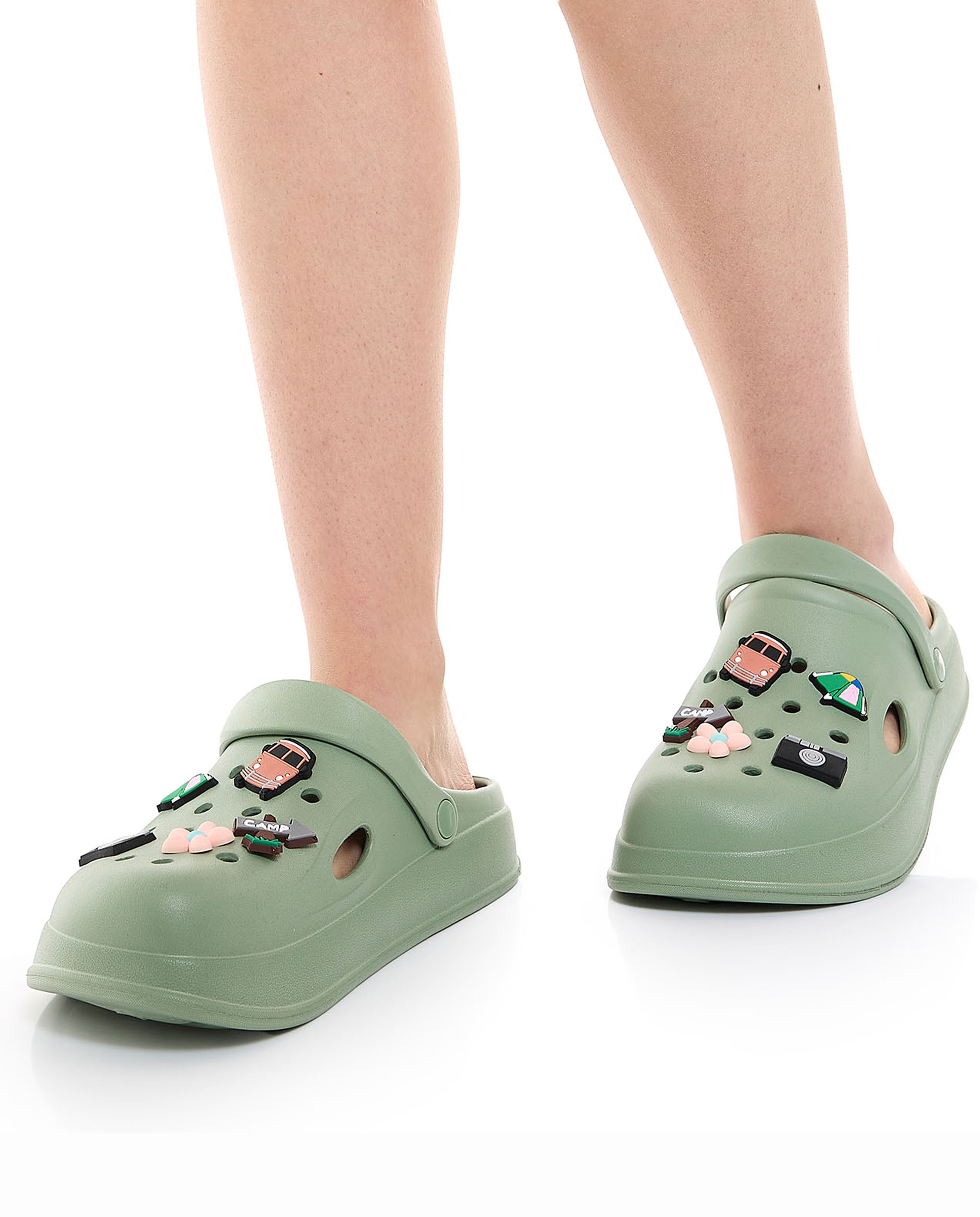 Charm Slingback Clogs