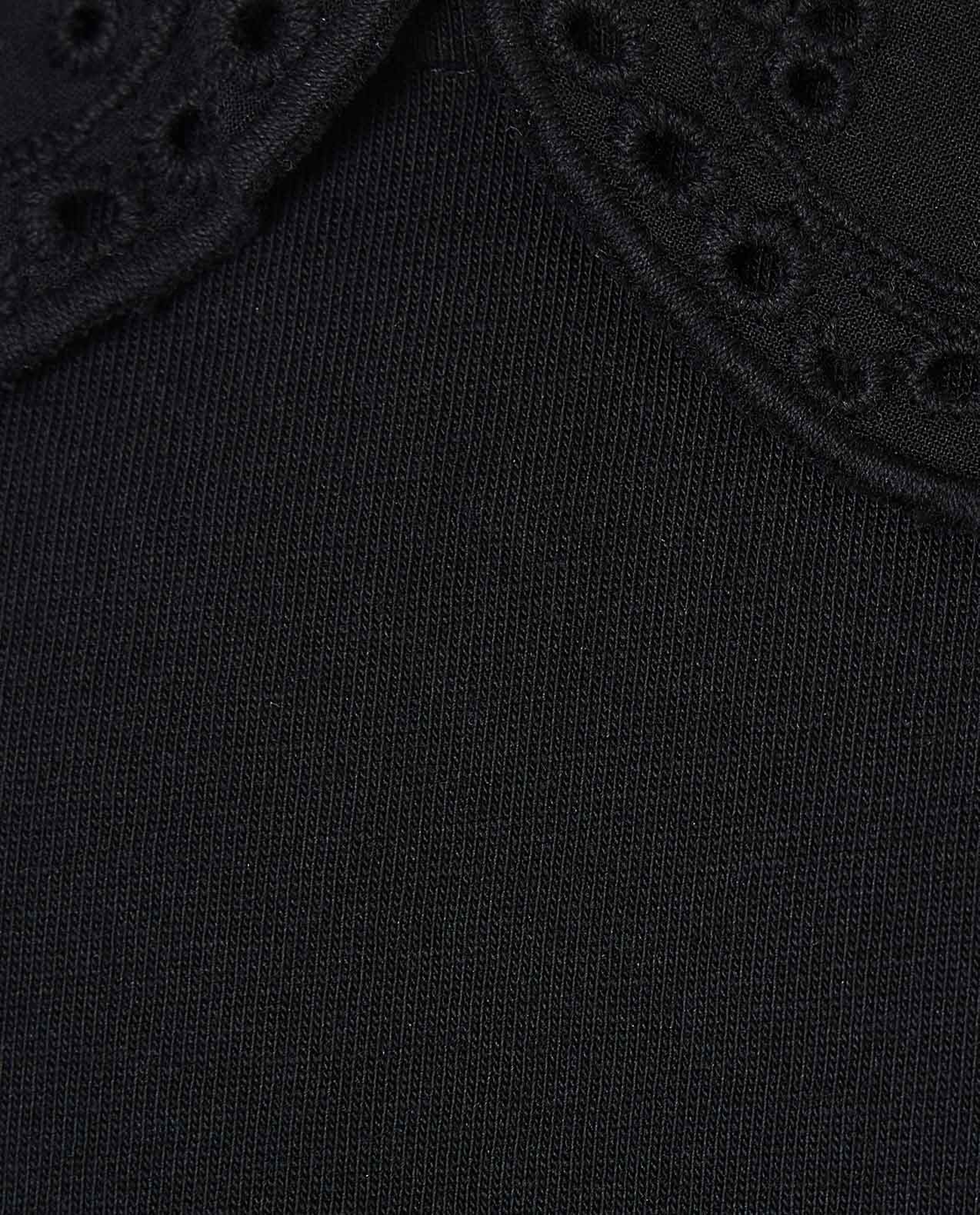 Solid Top with Baby Collar and Short Sleeves