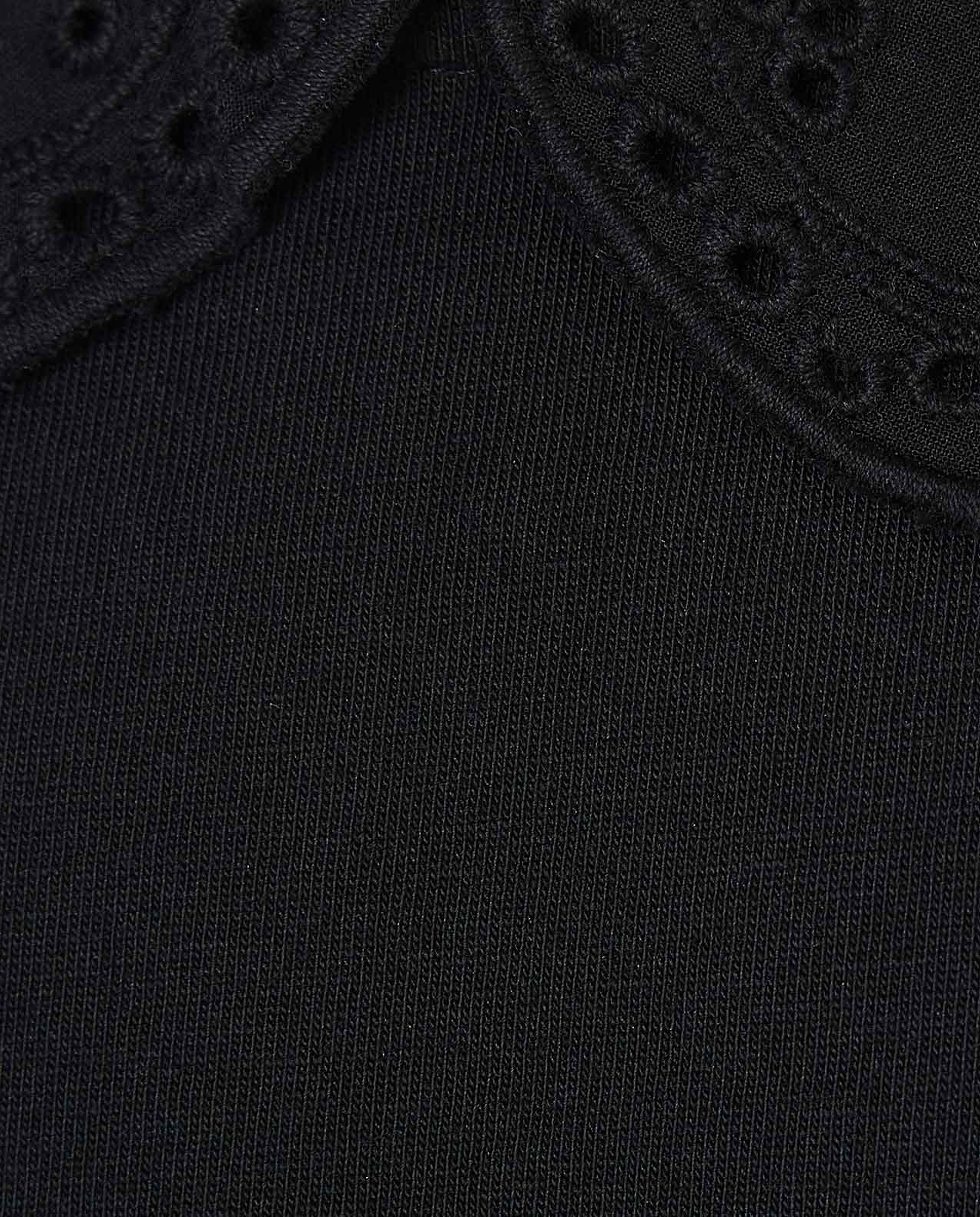 Solid Top with Baby Collar and Short Sleeves