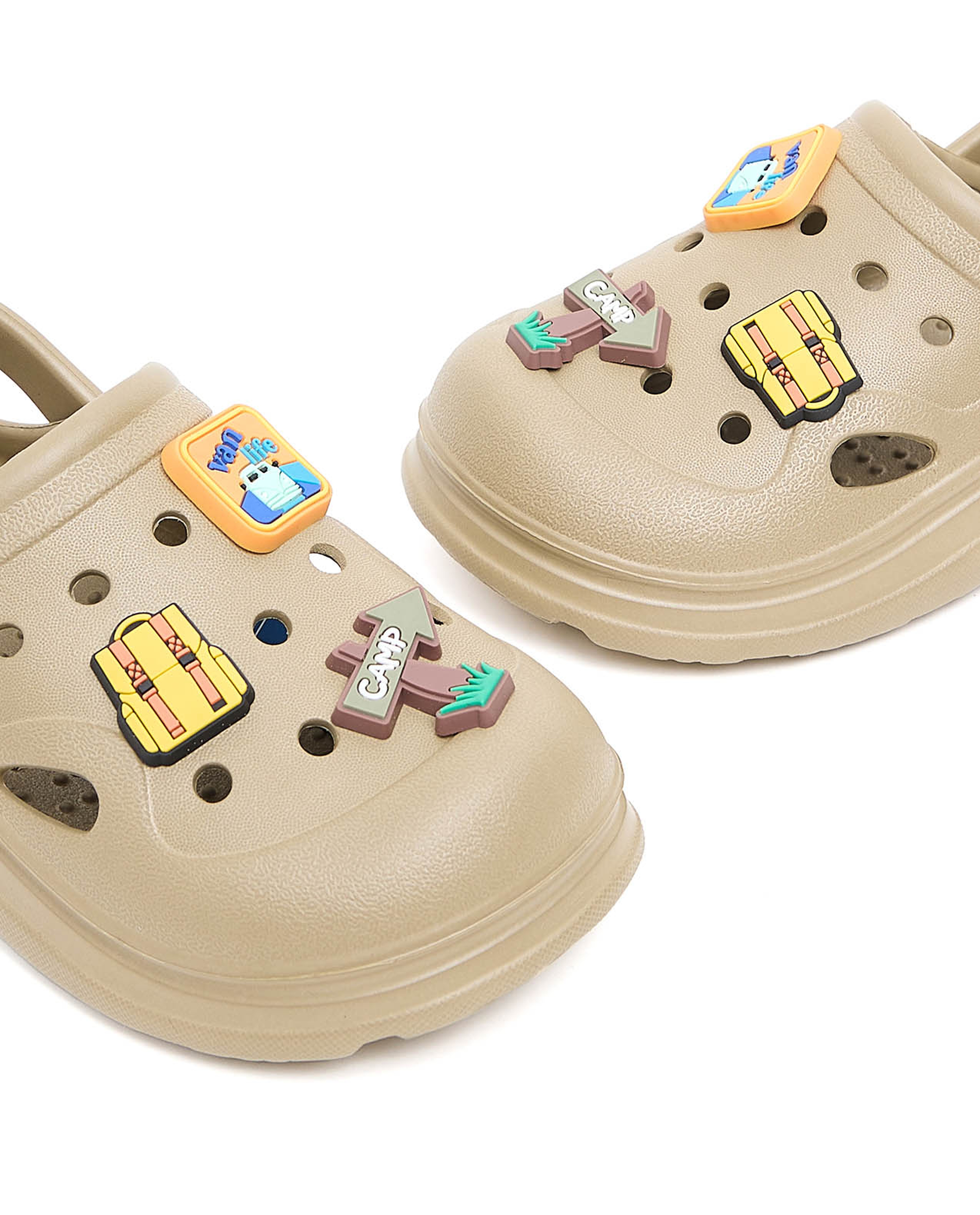 Charm Slingback Clogs