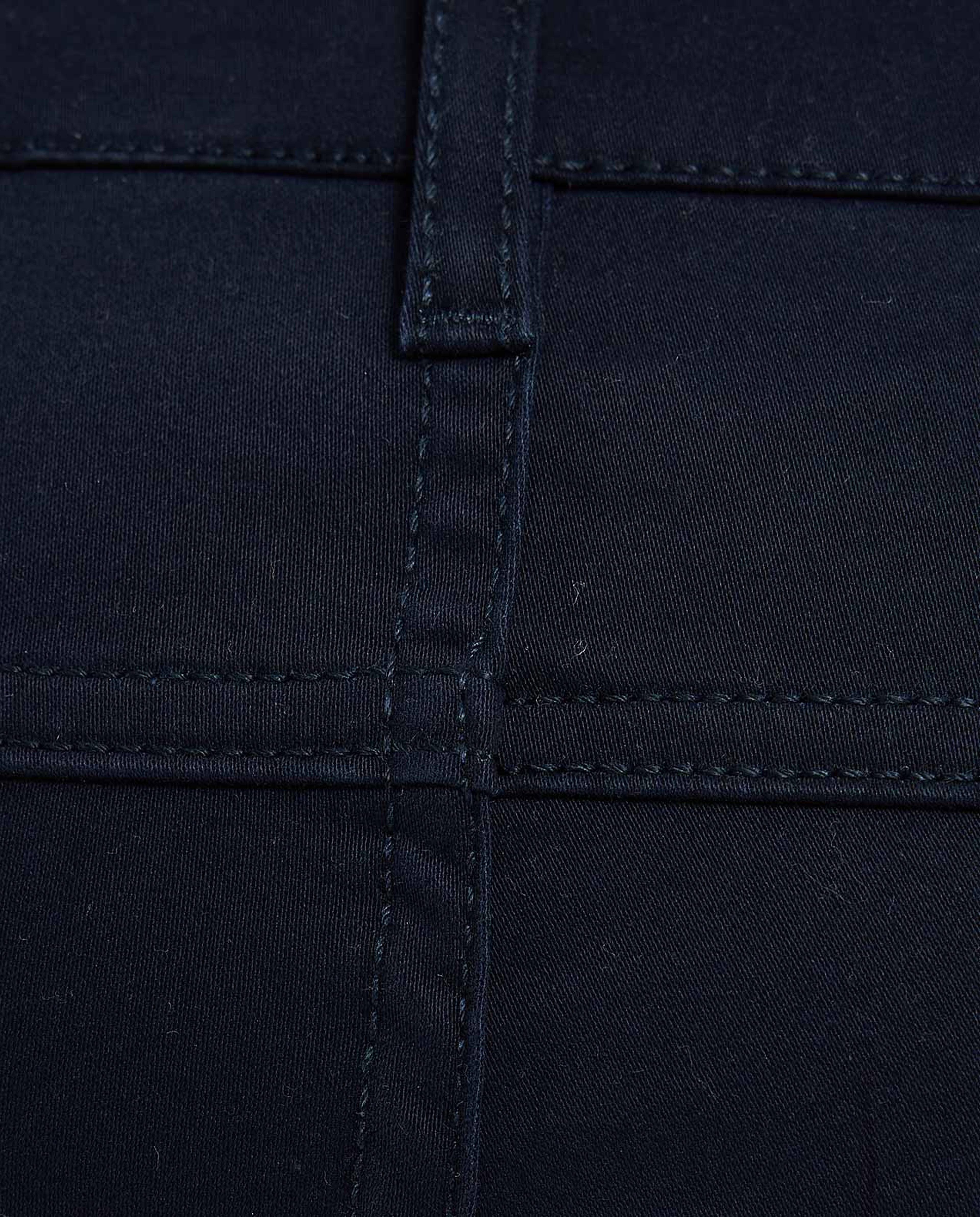 Solid Chino Pants with Button Closure