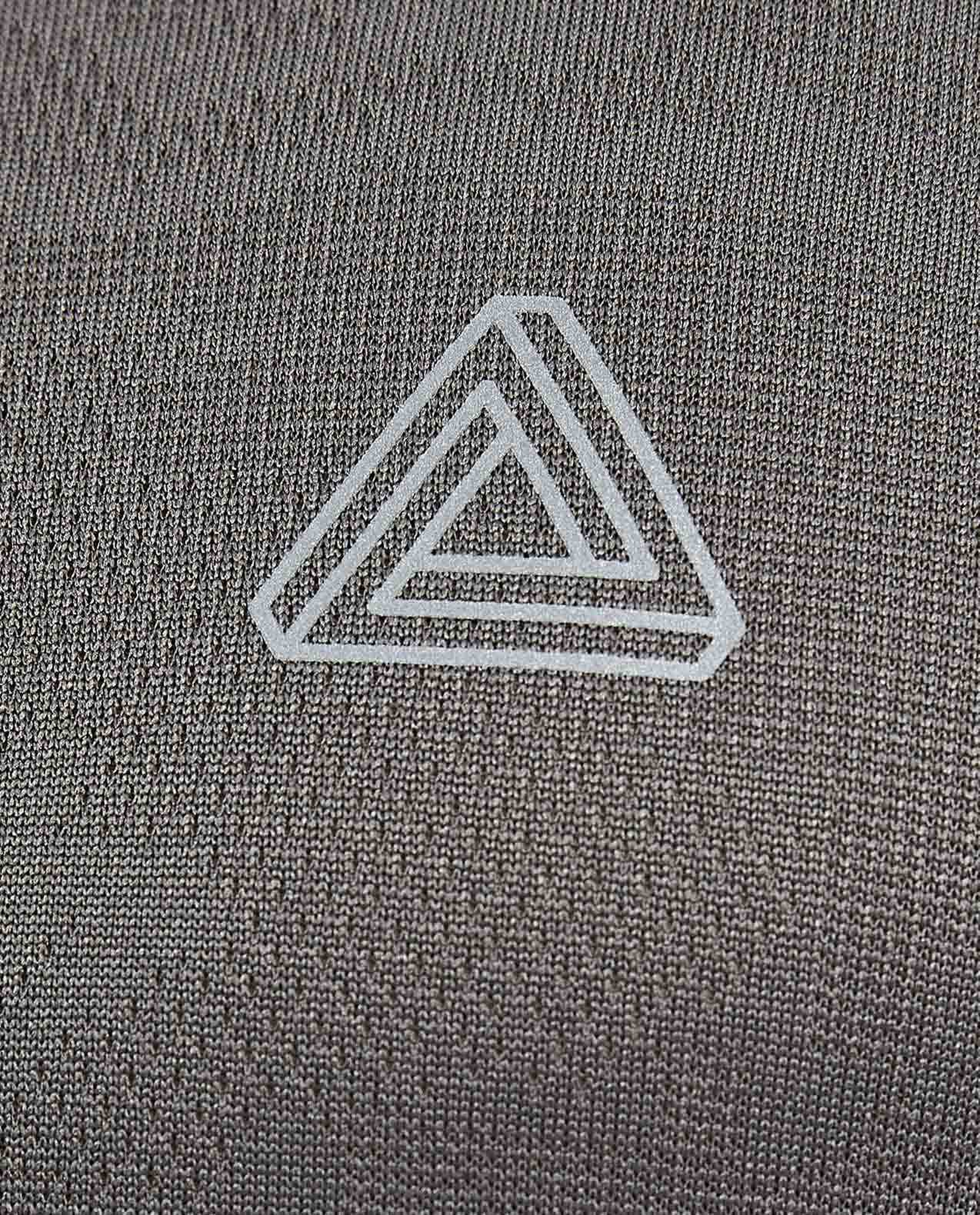 Logo Detail Active T-Shirt with Crew Neck and Short Sleeves