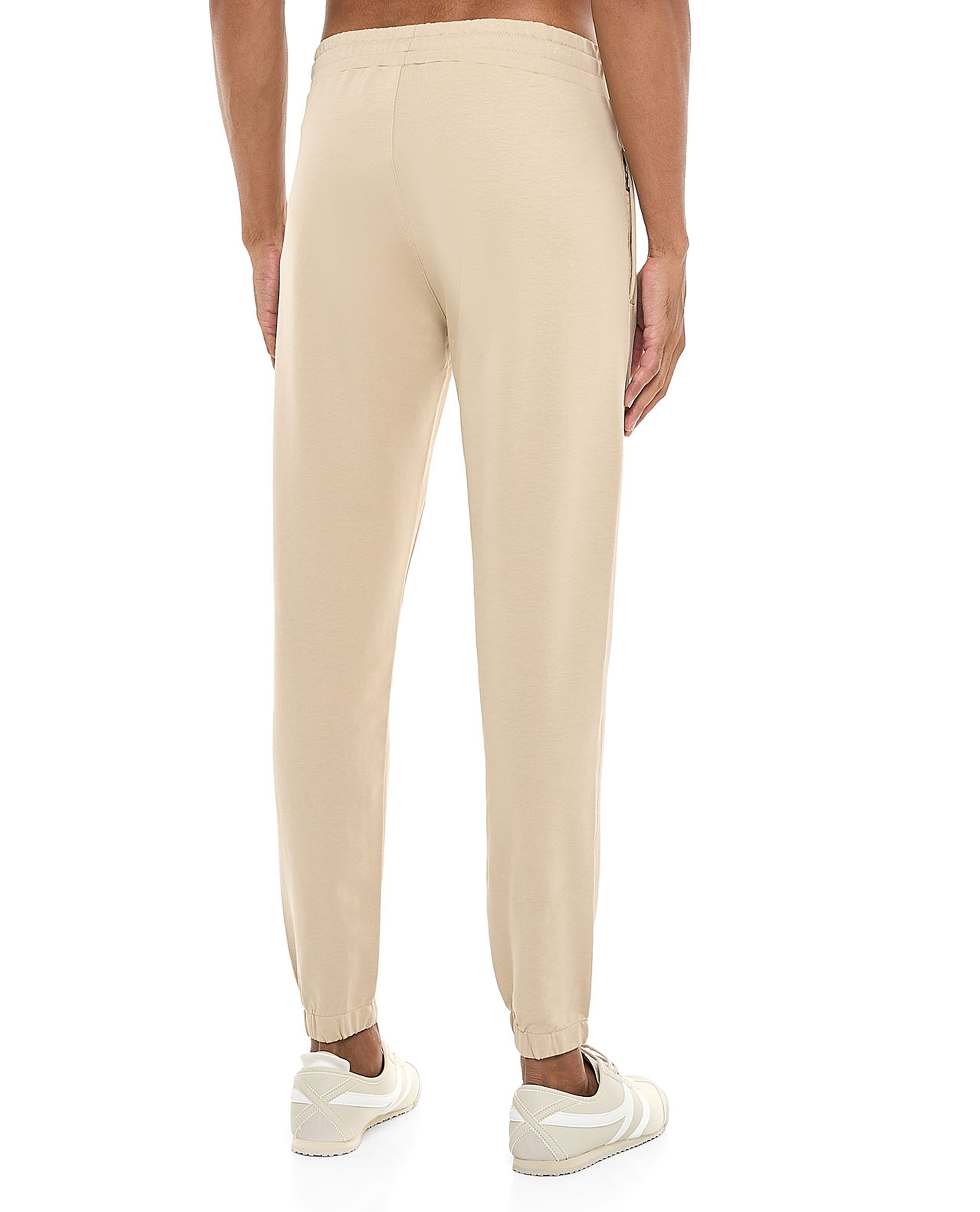 Solid Joggers with Drawstring Waist