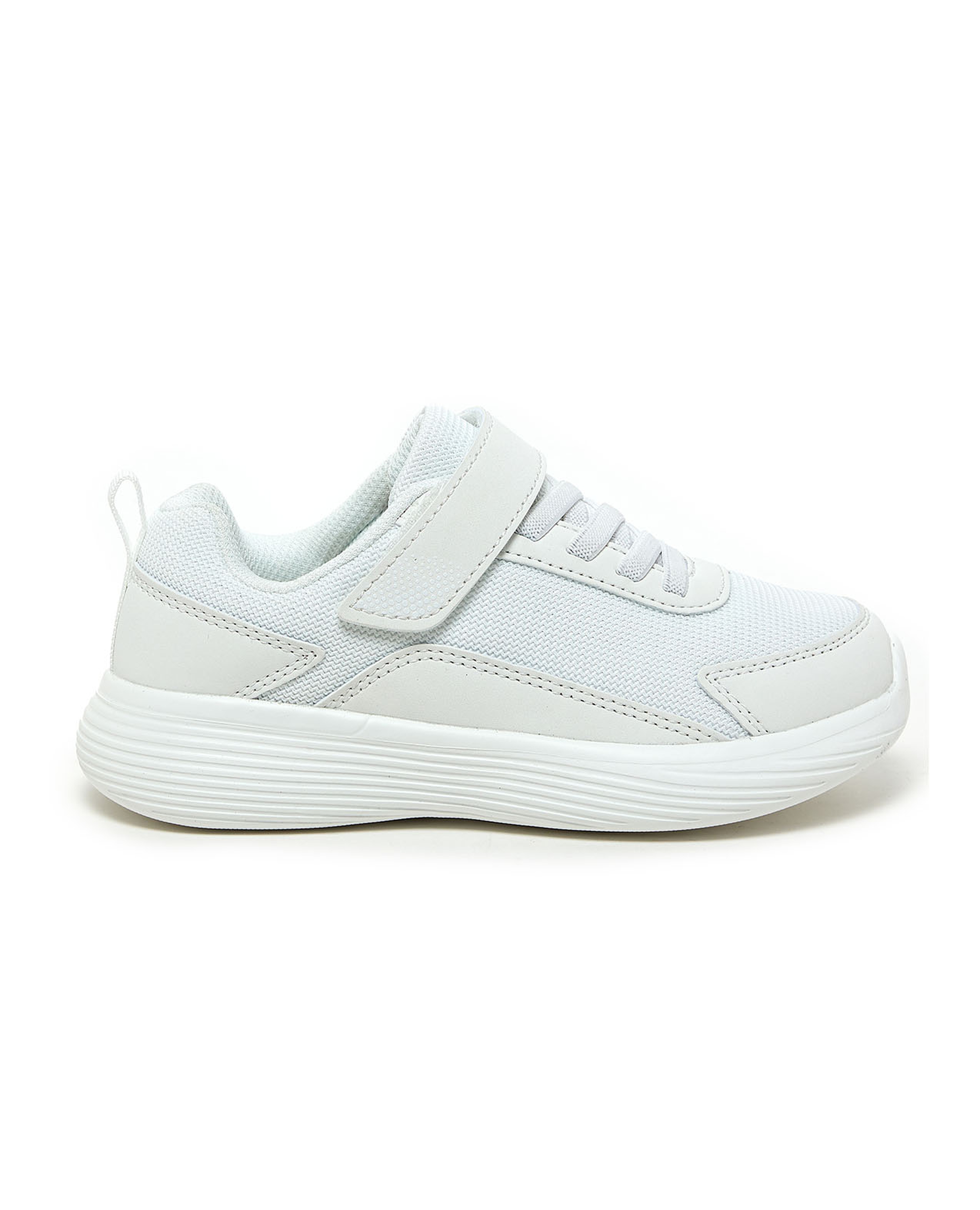 Solid Velcro School Shoes