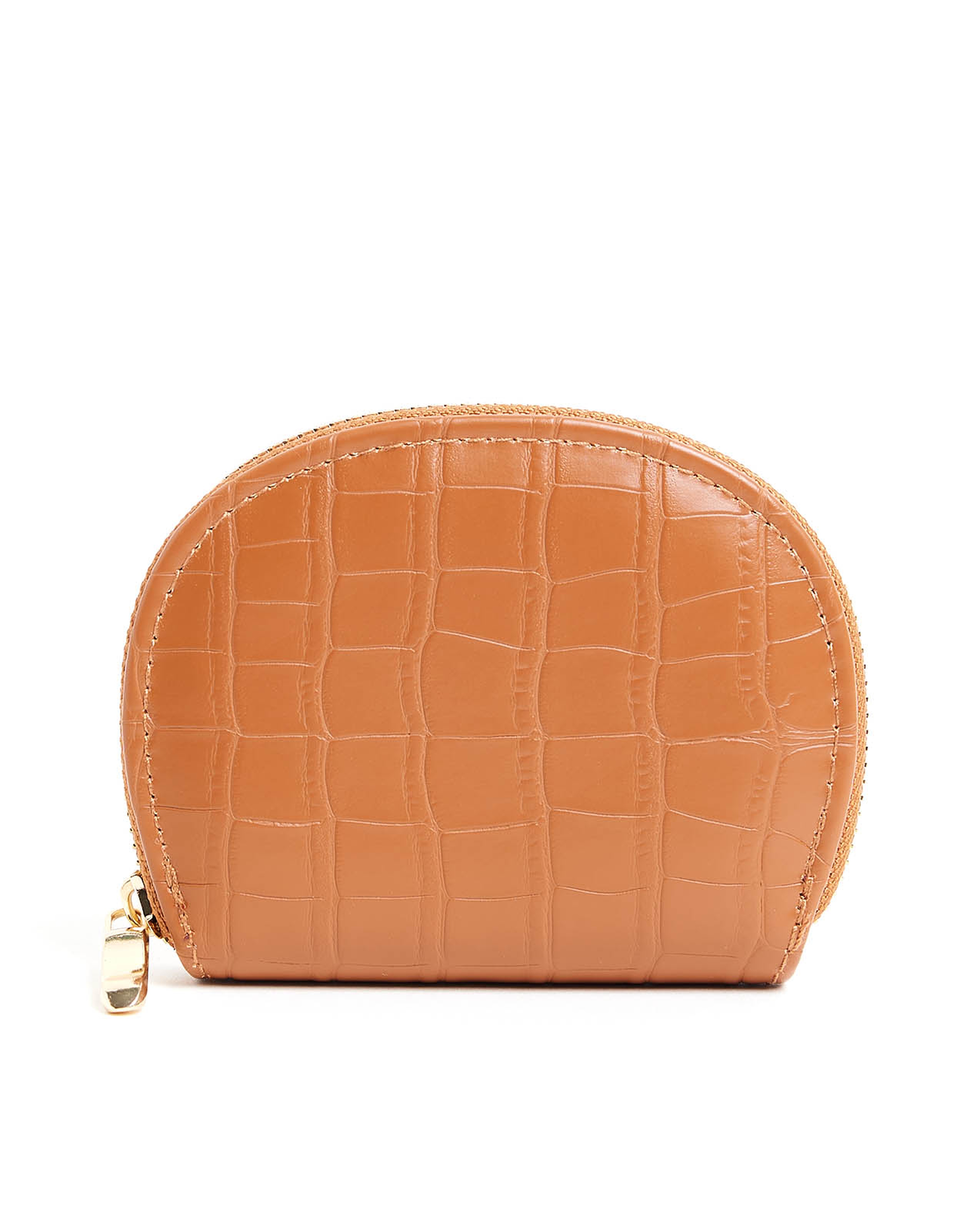 Textured Cosmetic Pouch