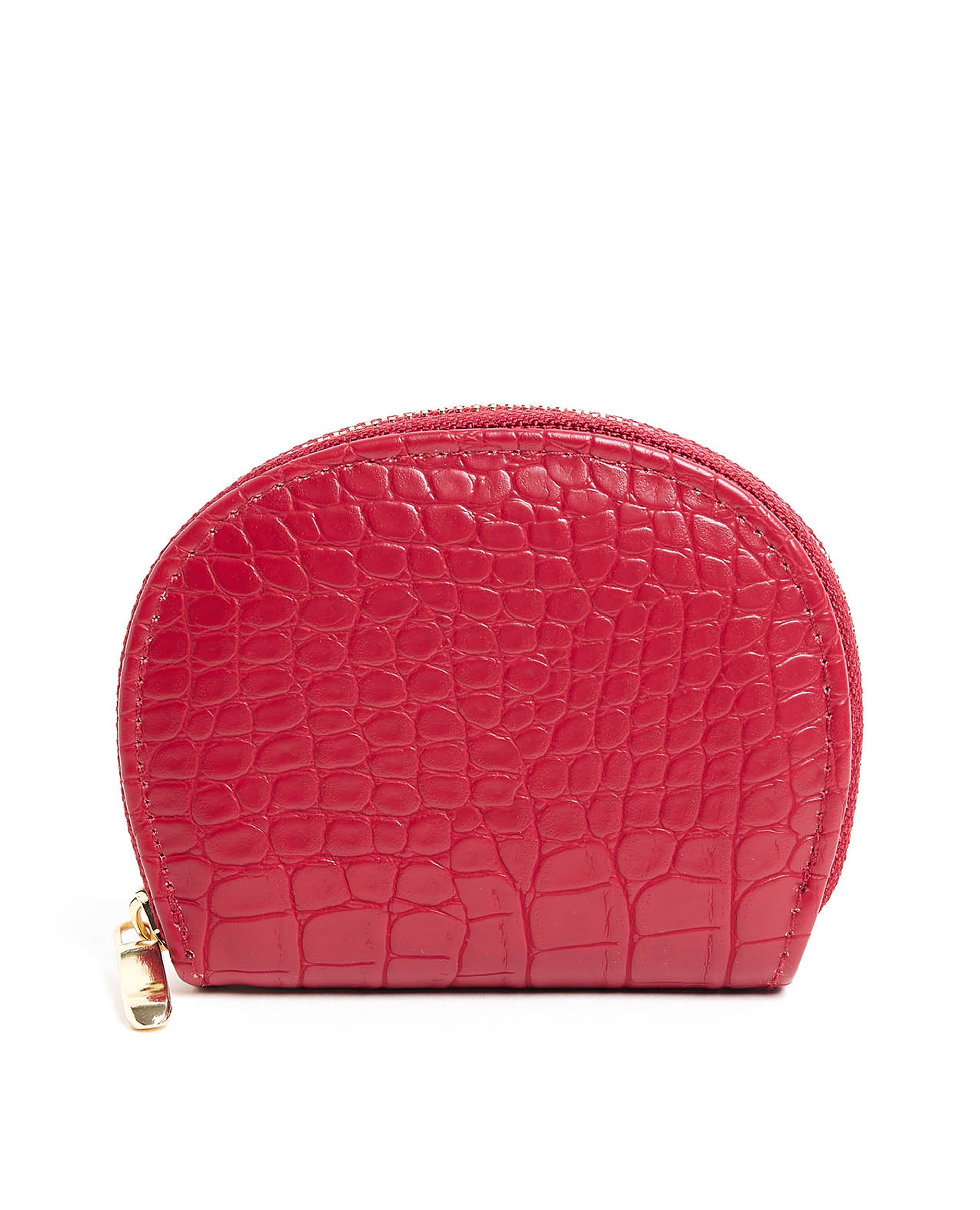 Textured Cosmetic Pouch