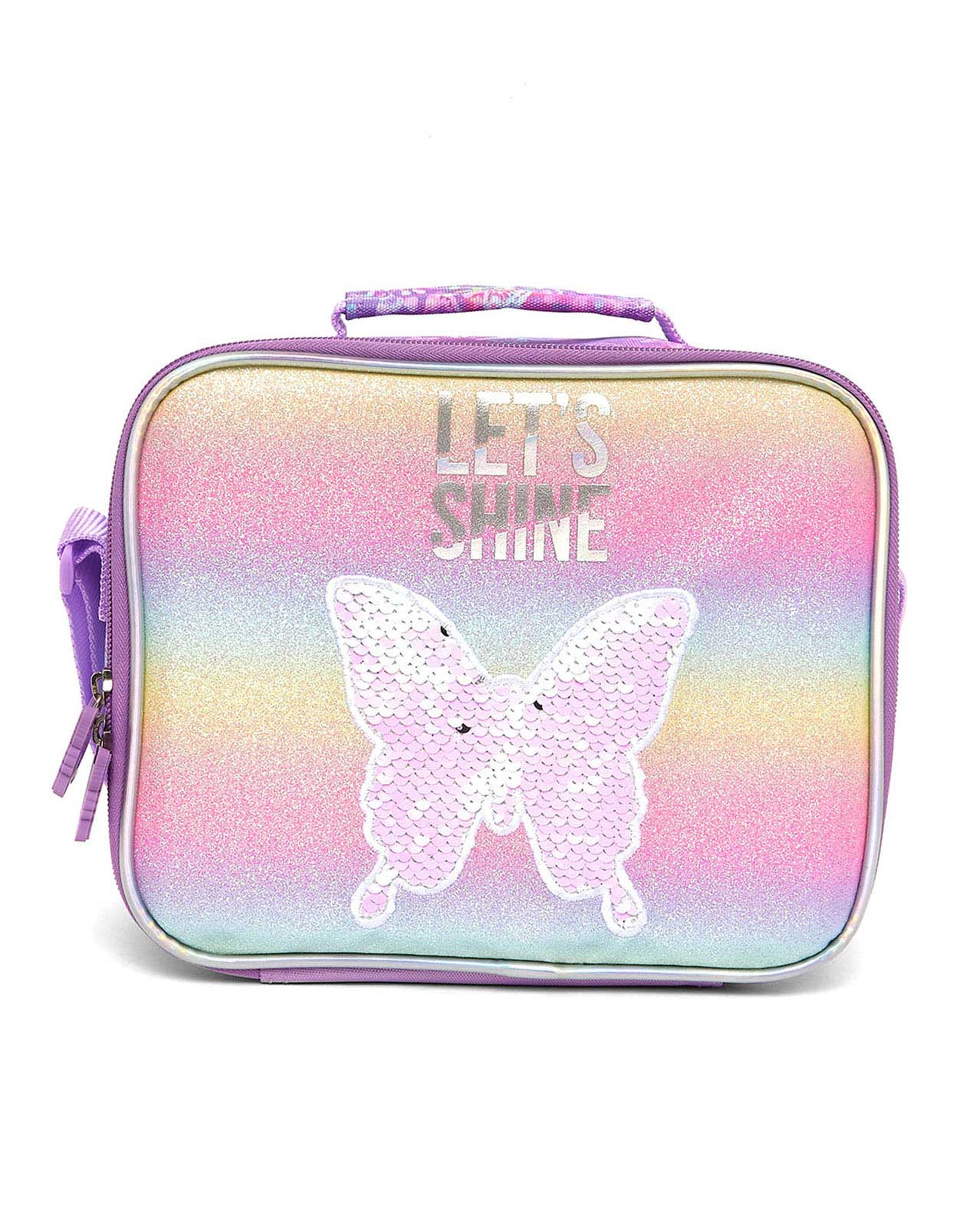 حقيبة غداء مزينة بترتر