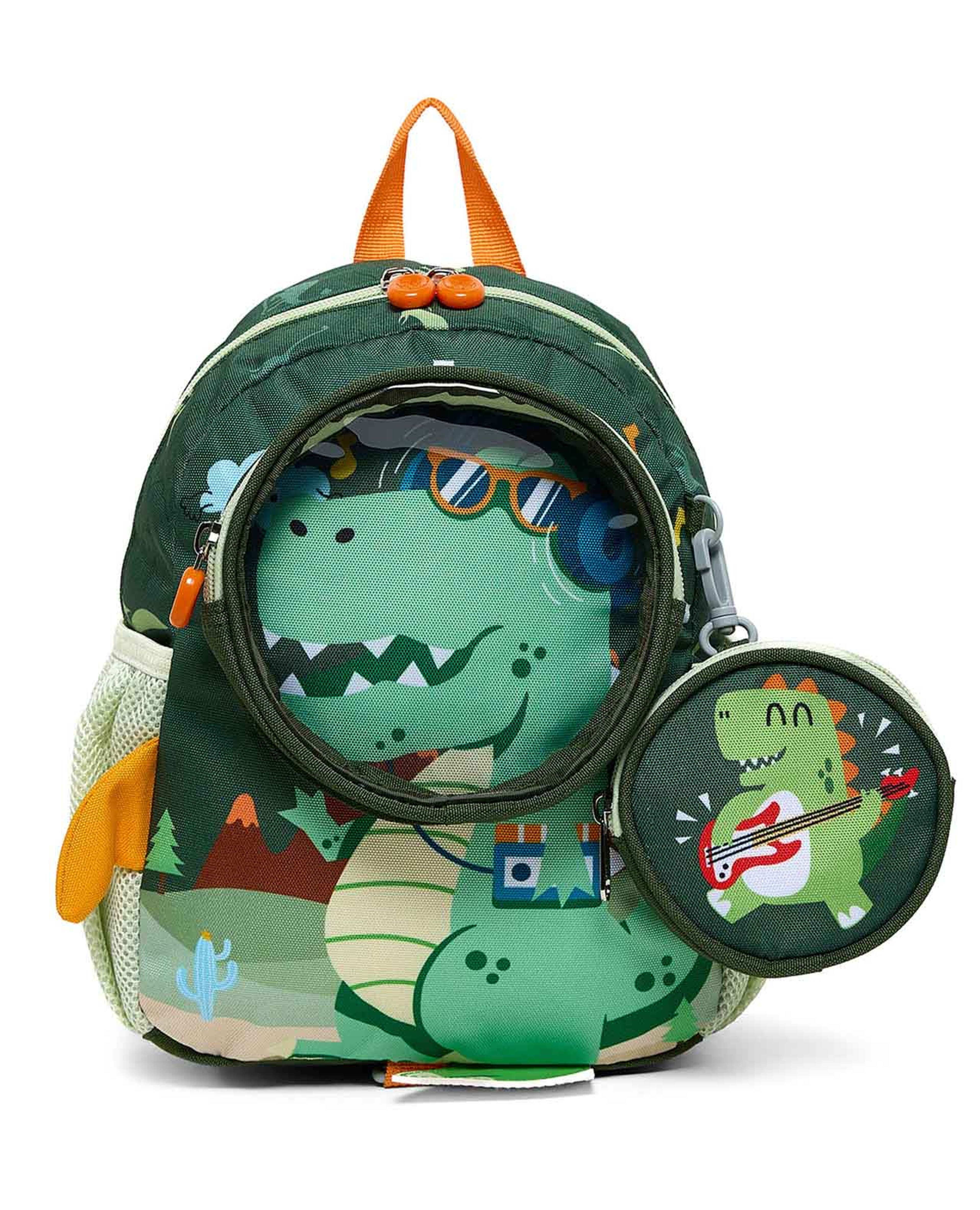 حقيبة ظهر بطبعة ديني مع باوتش