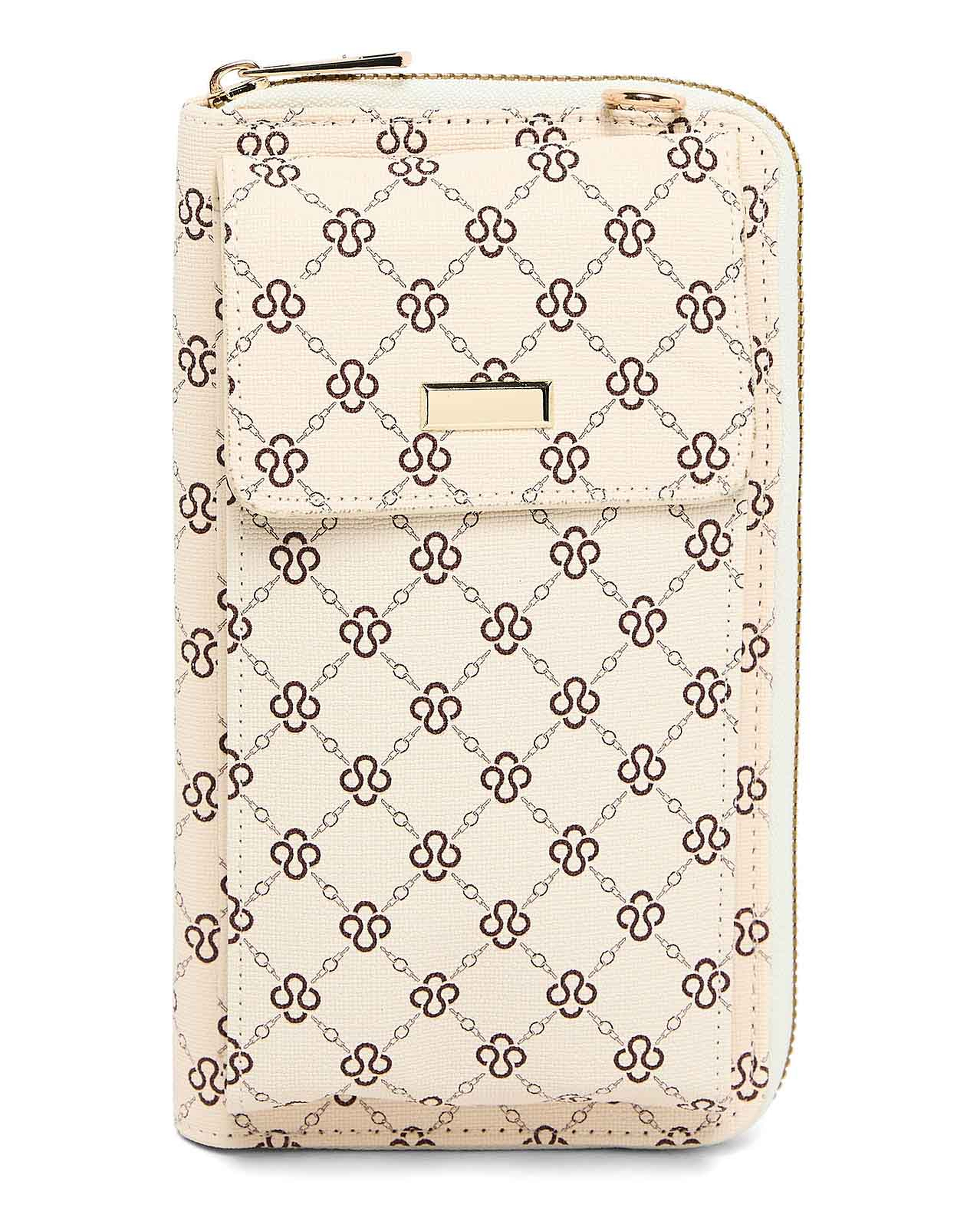 Patterned Wallet with Sling