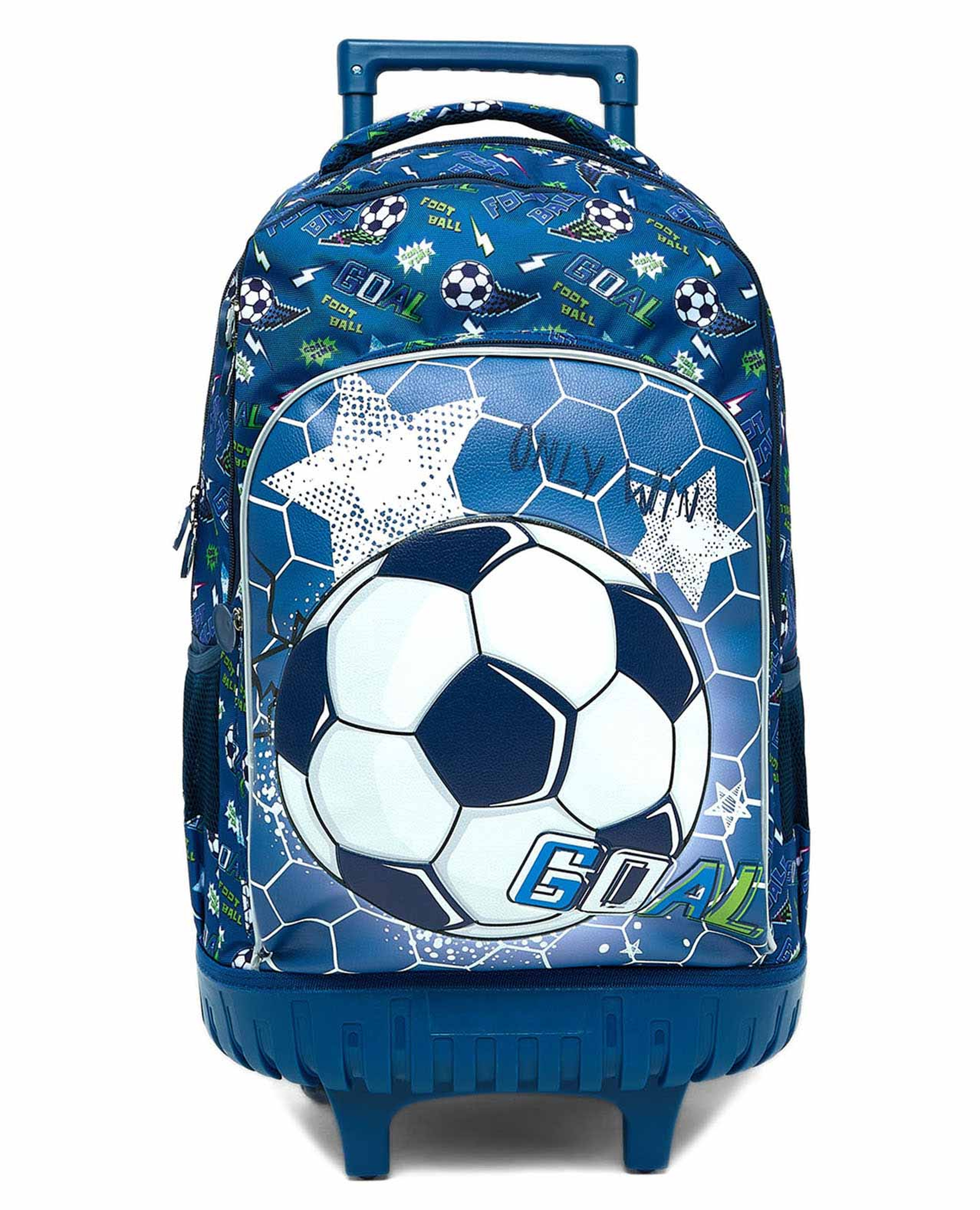 حقيبة ظهر بعجلات وطبعة