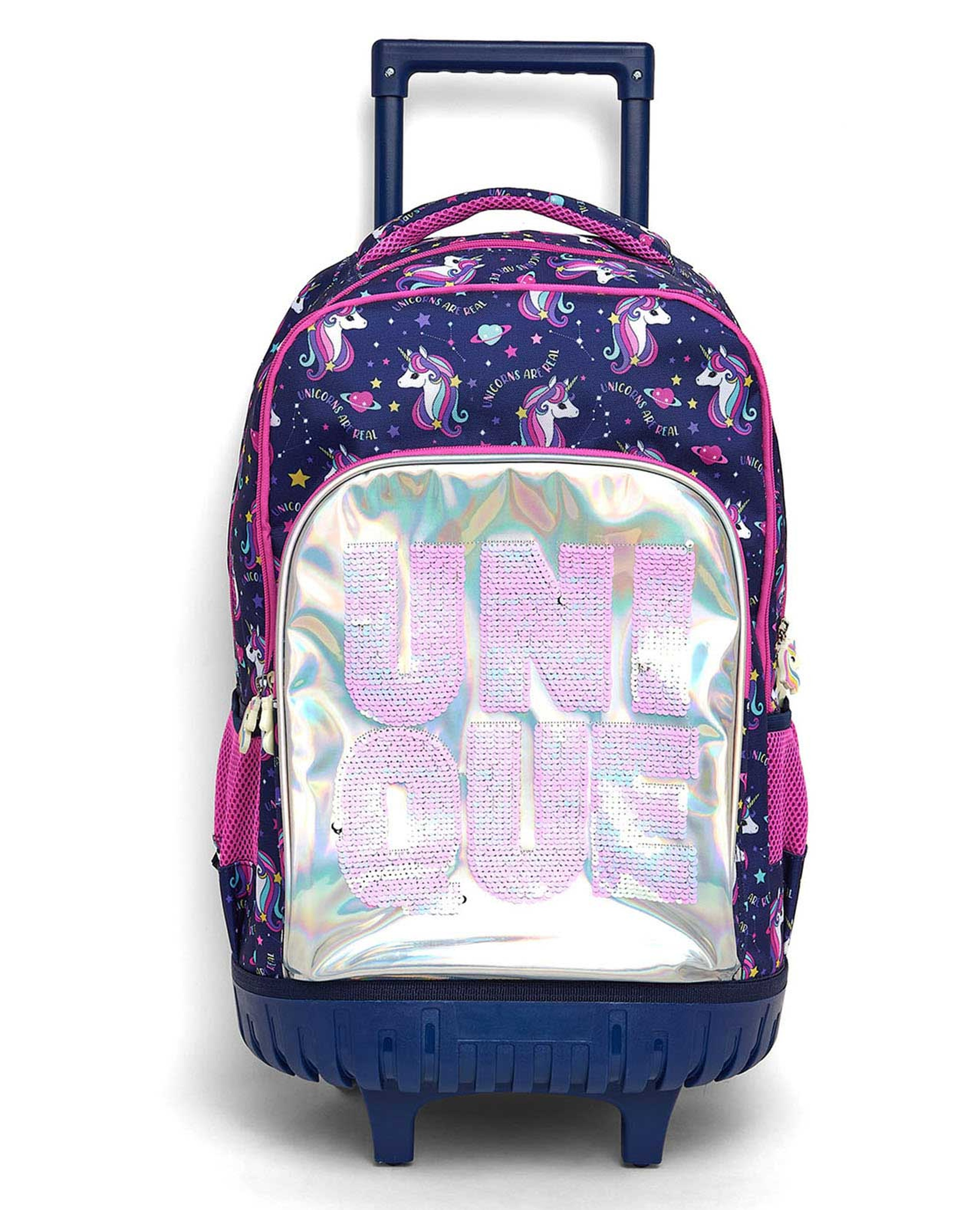 Sequined Trolley Backpack