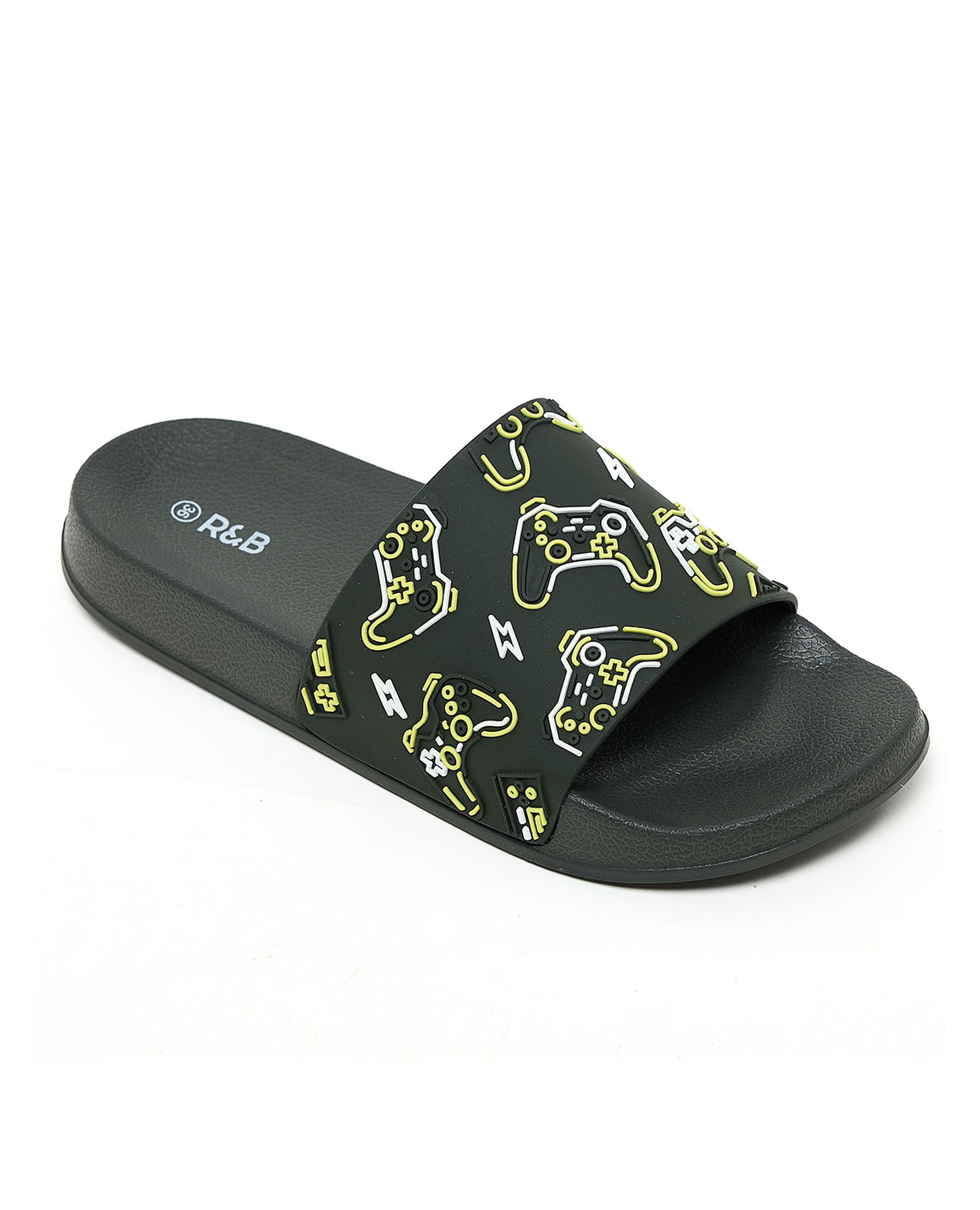 شبشب بنقشة بارزة