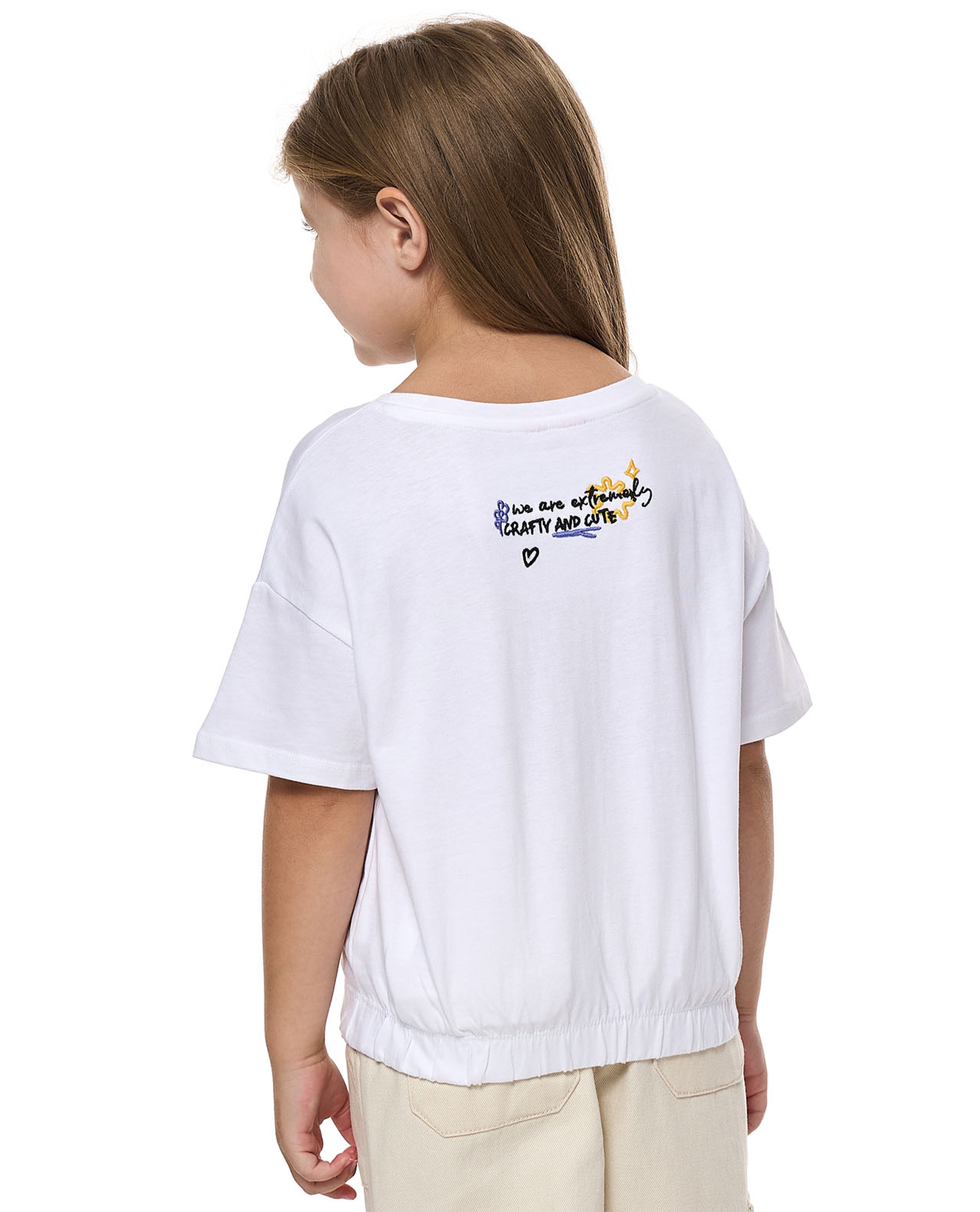 Printed T-Shirt With Round Neck and Short Sleeves