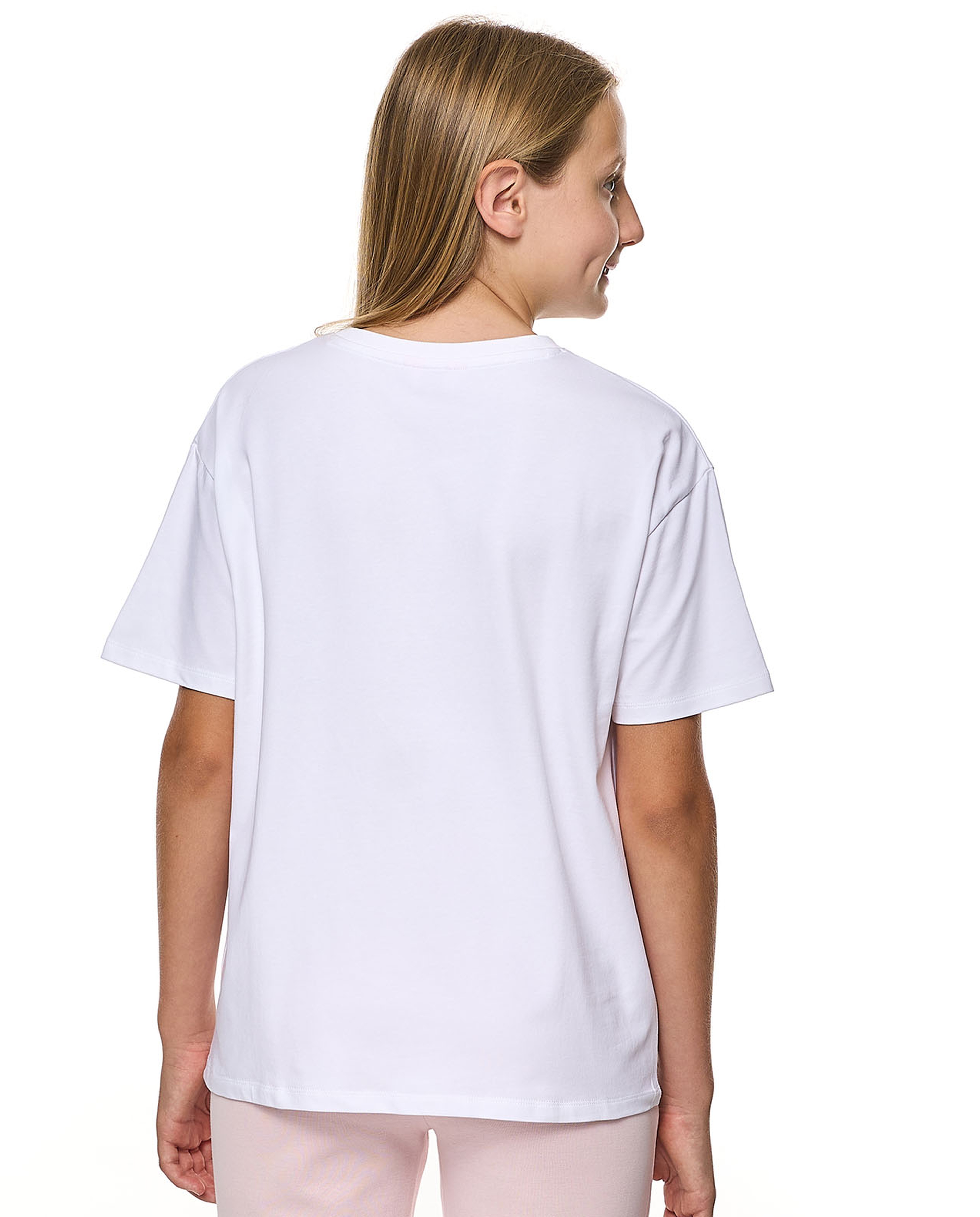 Studded T-Shirt With Crew Neck and Short Sleeves