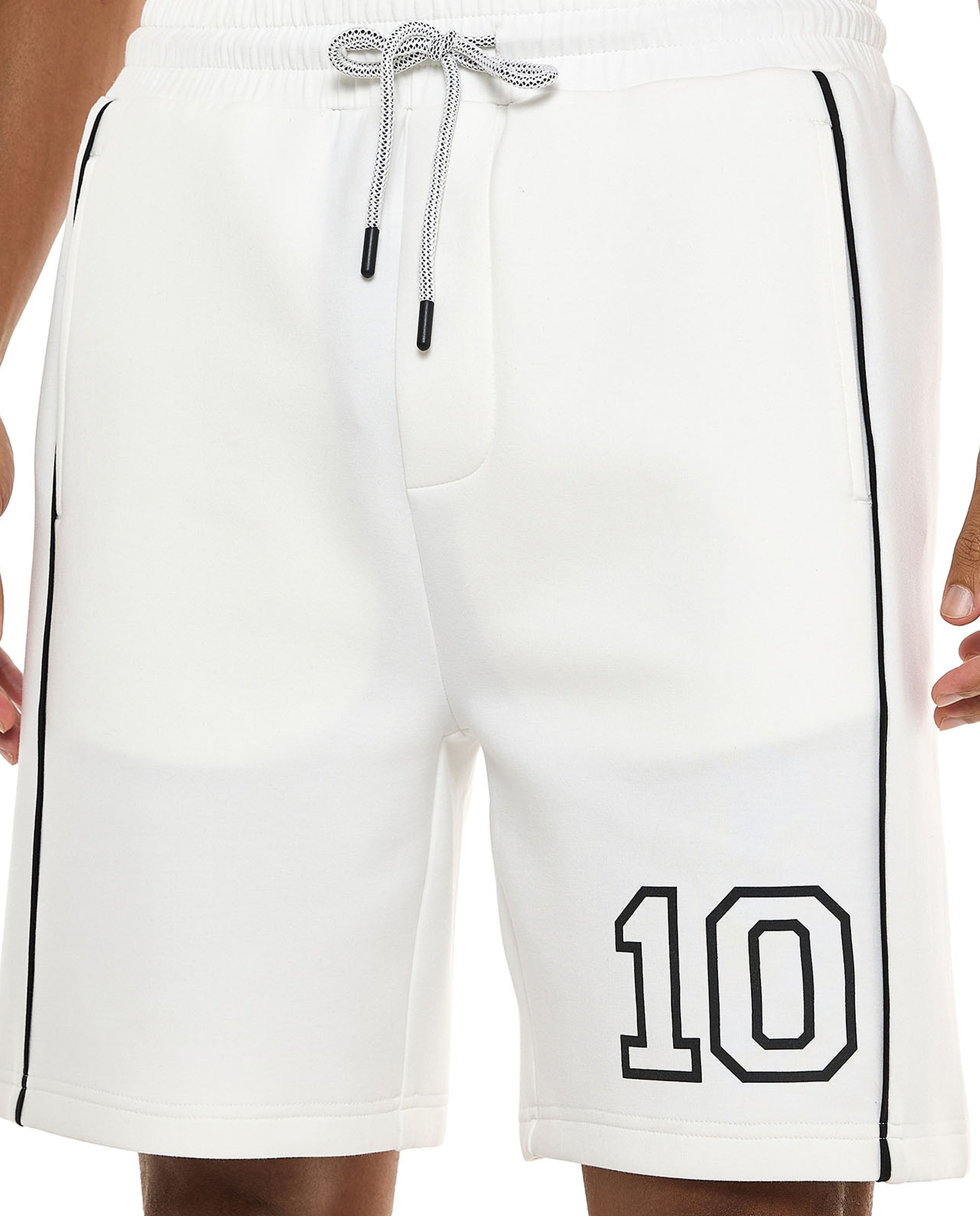 Printed Shorts with Drawstring Waist