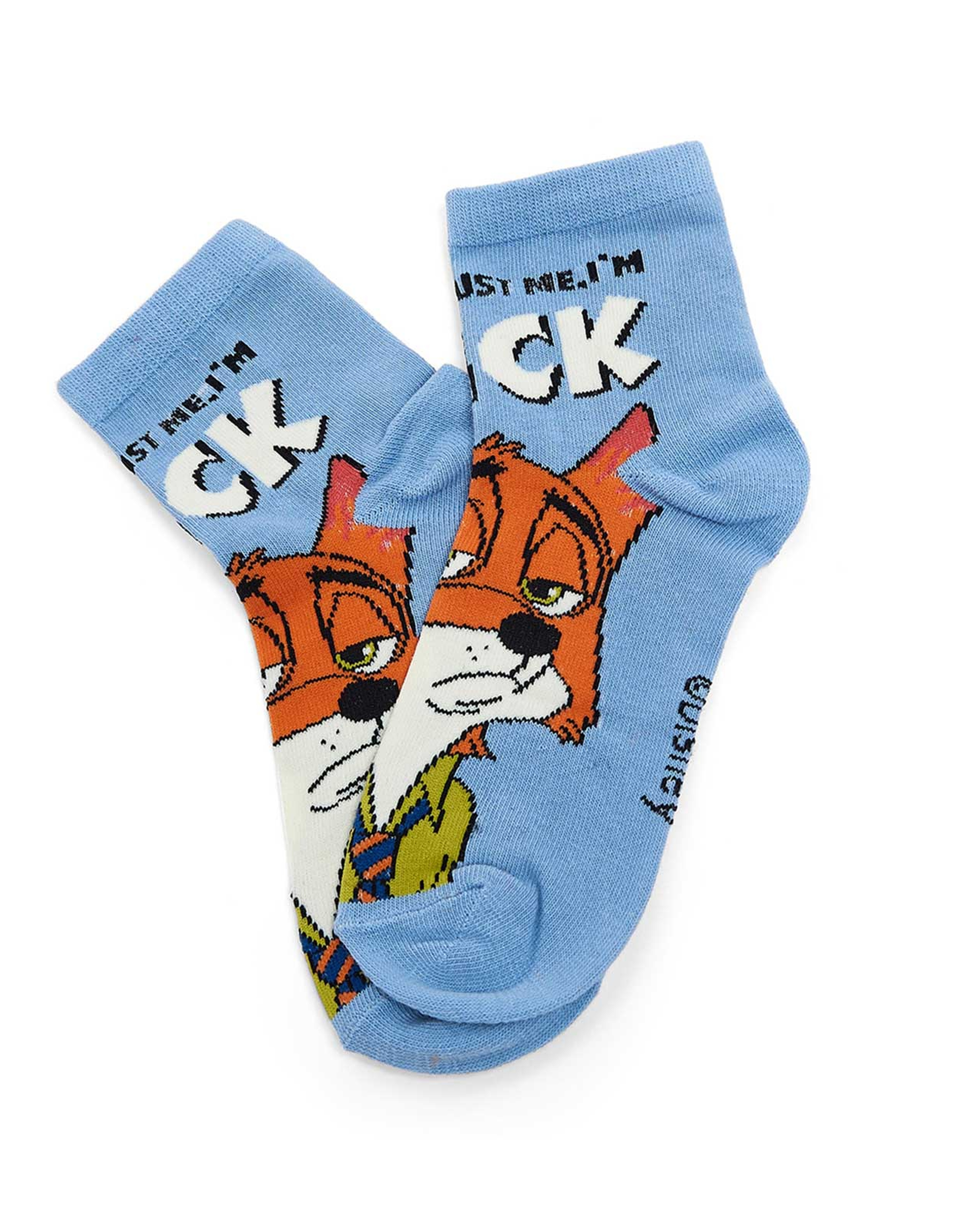 3 Pack Printed Ankle Socks