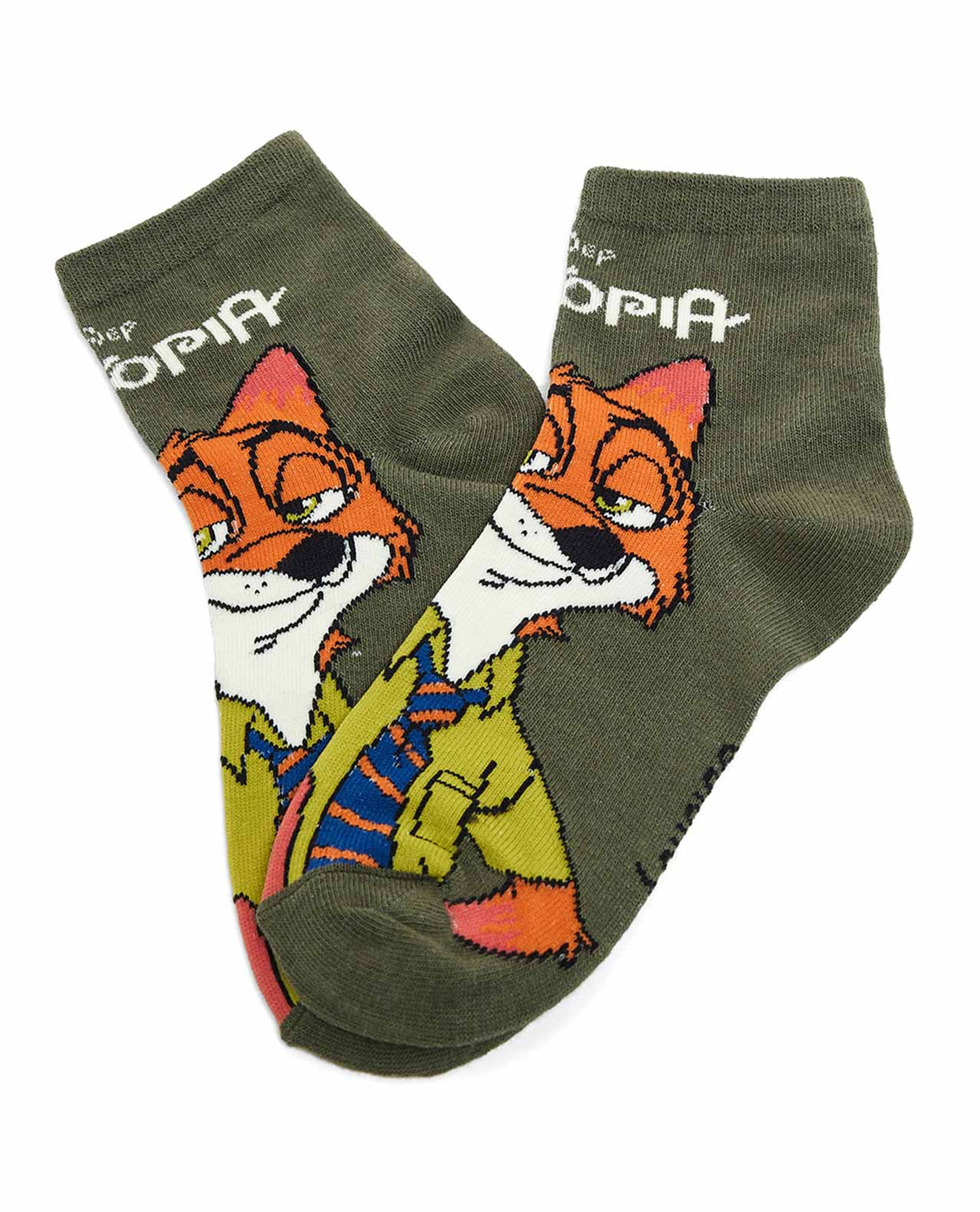 3 Pack Printed Ankle Socks