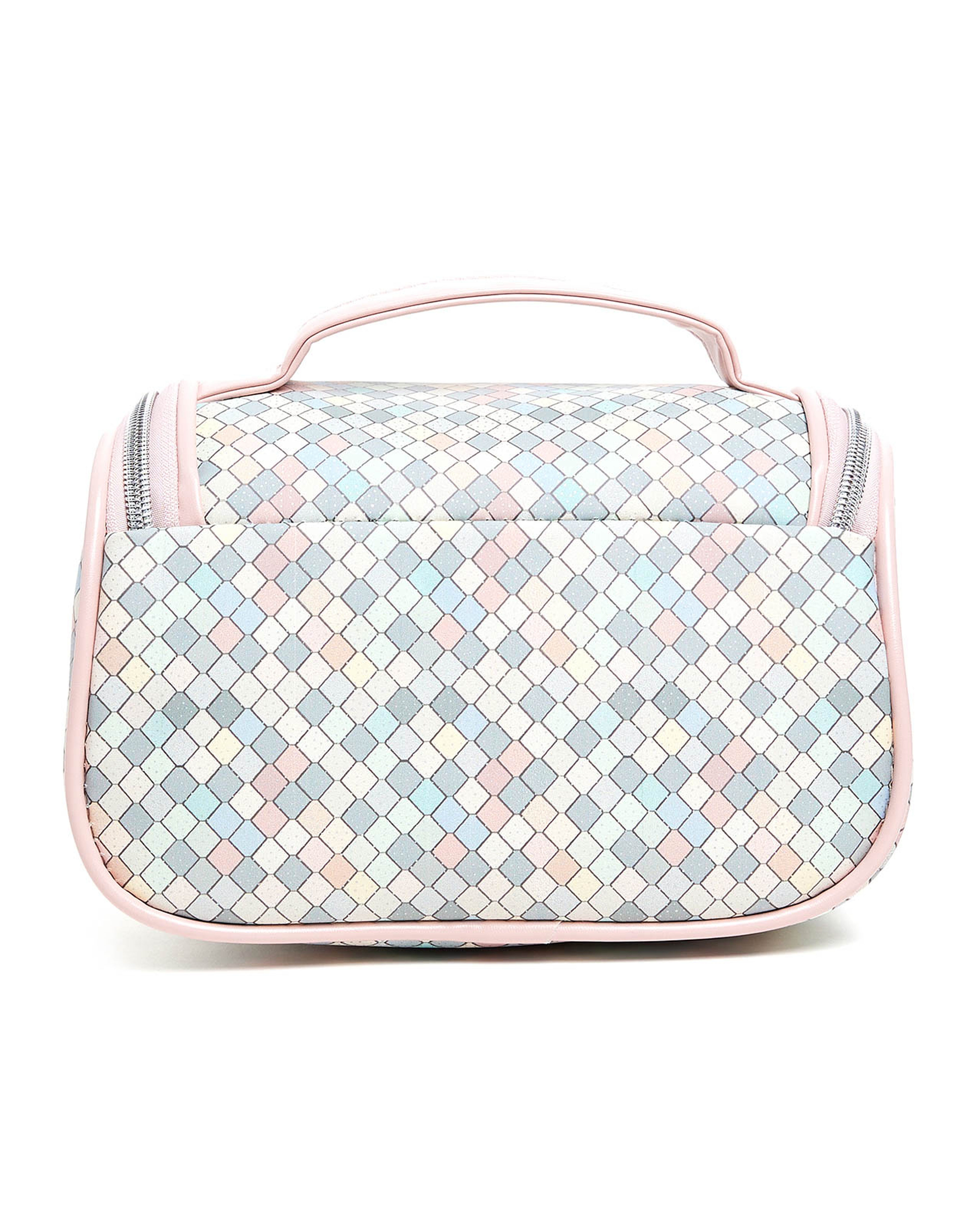 Patterned Cosmetic Pouch